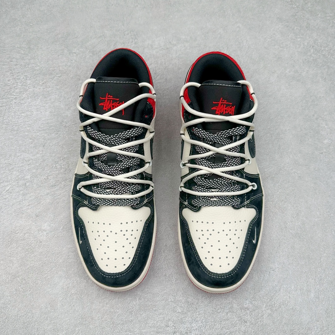 图片[2]-Air Jordan AJ1 Low 低帮系列定制配色SJ9950-048 原厂内置气垫魔块 A模大底 头层小牛皮 鞋舌AJ原厂专用牛津布+AJ专用反口珍珠布+原厂无杂质高弹内里海棉+特殊封边弹力鞋带 尺码：36 36.5 37.5 38 38.5 39 40 40.5 41 42 42.5 43 44 44.5 45 46-选品中心