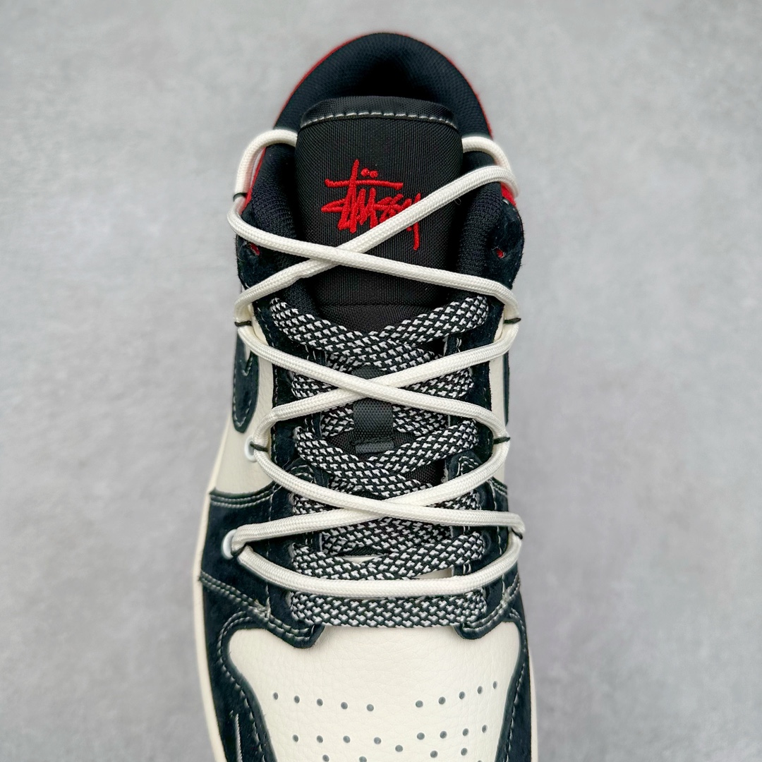 图片[5]-Air Jordan AJ1 Low 低帮系列定制配色SJ9950-048 原厂内置气垫魔块 A模大底 头层小牛皮 鞋舌AJ原厂专用牛津布+AJ专用反口珍珠布+原厂无杂质高弹内里海棉+特殊封边弹力鞋带 尺码：36 36.5 37.5 38 38.5 39 40 40.5 41 42 42.5 43 44 44.5 45 46-选品中心