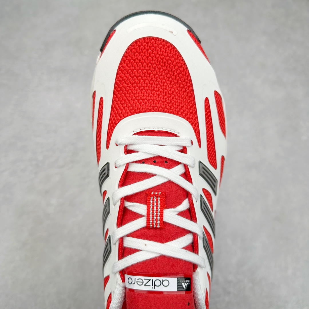 图片[4]-AD Adizero Aruku 全新跑鞋 JI0308 以永动机为灵感的前卫造型 以及时下流行的厚底设定 让人无比期待 “Aruku” 在日文中是行走的意思 昭示了这是一双定位于大众日常训练或慢跑的鞋款 黑、白、红三色的撞色外观 搭配街头感、现代感十足的鞋面线条勾勒 格外引人注目 搭配丰沛的全新 Swirlfoam 泡棉厚底 虽然不像顶级竞速跑鞋那般极致 但也将日常舒适和时尚颜值平衡到位 尺码：36 36.5 37.5 38 38.5 39 40 40.5 41 42 42.5 43 44 44.5 45-选品中心