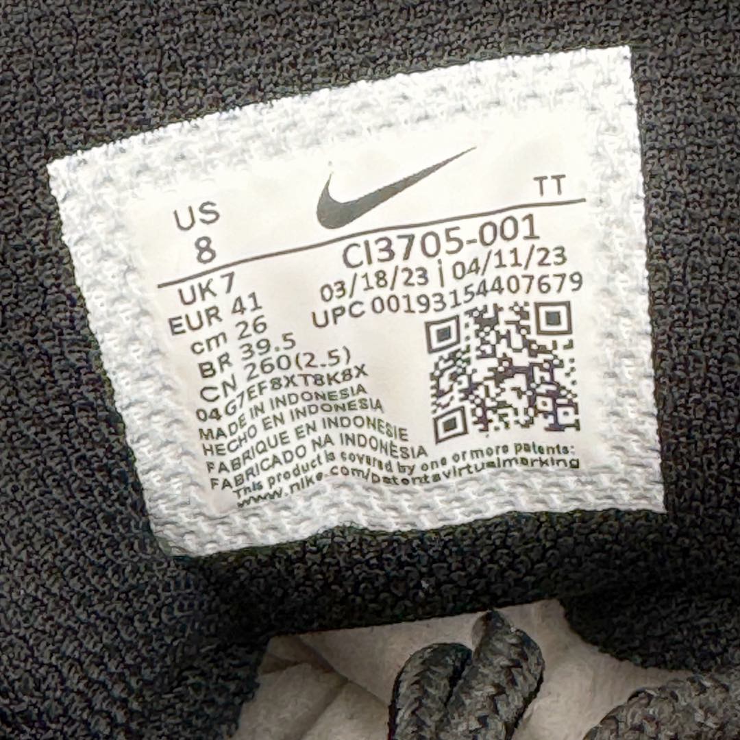 图片[12]-＃GX纯原 NK Air Max 95 复古减震气垫跑鞋 纯黑黑武士 CI3705-001 经典重温 外单专供大厂出品 品质稳定 一百余色 终端操作 鞋款设计灵感源于人体构造 中底设计基于人体的脊柱构造 是整体设计的核心 尼龙孔眼代表了肋骨 而分层式面板和网眼象征着肌肉纤维和肉体组织 Air Max 95采用了两个独立的吹塑成型的Air-Sole单元 并首次在前掌使用可视化气垫设计 Swoosh logo夜当作一个 点符号放在了鞋子的后帮位置 20年的发展让 AIR MAX 95有了不同的故事 20年后再度面向世人的时候 焕然一新的面貌 让人有了另外一种清新脱俗的感觉 尺码：40 40.5 41 42 42.5 43 44 44.5 45 45.5 46 47.5 48.5-选品中心