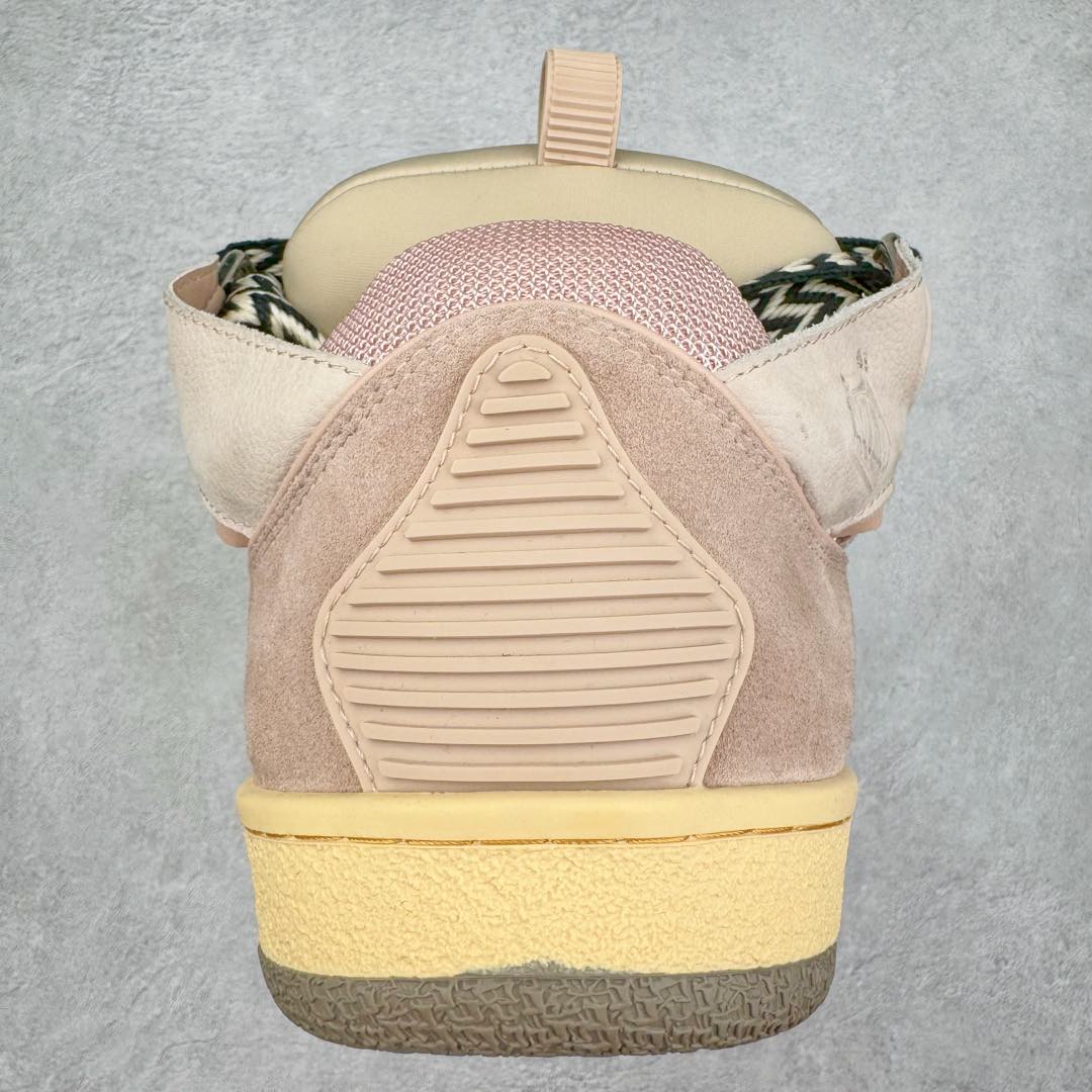 图片[8]-＃GD广顶 Lanvin Leather Curb Sneakers浪凡面包鞋 Leather是一款灵感源自90年代的运动鞋 设计自信 尺寸夸张 这款鞋由纳帕小牛皮、翻毛皮和网眼布制成 圆润的外形、加垫的鞋舌和弯曲的金属孔眼使这款精心打造的鞋格外舒适 尺码：35 36 37 38 39 40 41 42 43 44 45 46-选品中心