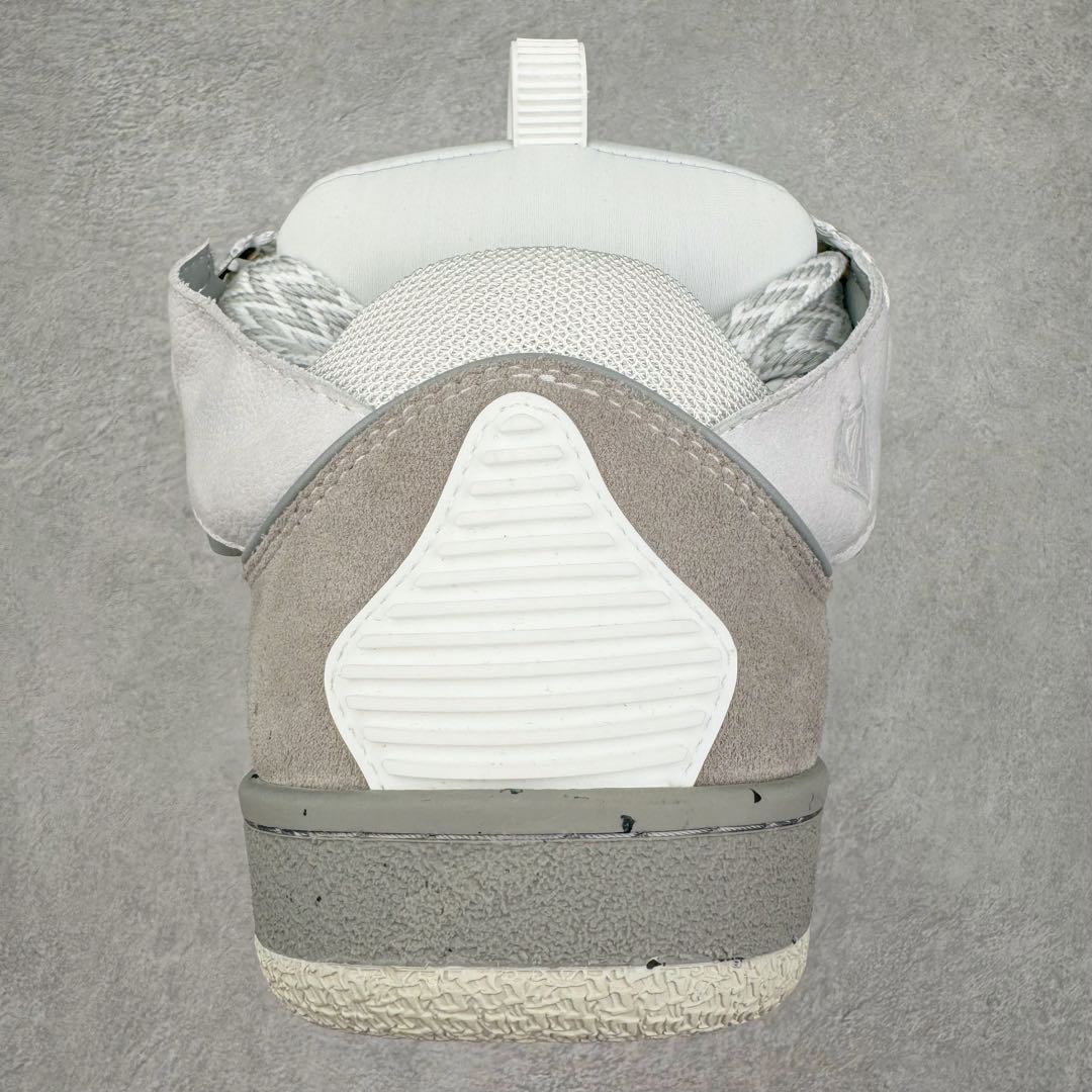 图片[8]-＃GD广顶 Lanvin Leather Curb Sneakers浪凡面包鞋 Leather是一款灵感源自90年代的运动鞋 设计自信 尺寸夸张 这款鞋由纳帕小牛皮、翻毛皮和网眼布制成 圆润的外形、加垫的鞋舌和弯曲的金属孔眼使这款精心打造的鞋格外舒适 尺码：35 36 37 38 39 40 41 42 43 44 45 46-选品中心