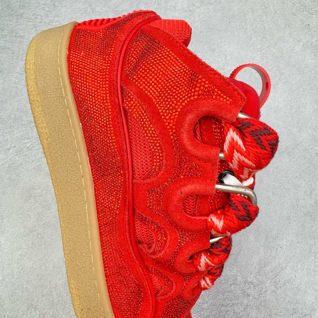 图片[6]-＃GD广顶 Lanvin Leather Curb Sneakers浪凡面包鞋 Leather是一款灵感源自90年代的运动鞋 设计自信 尺寸夸张 这款鞋由纳帕小牛皮、翻毛皮和网眼布制成 圆润的外形、加垫的鞋舌和弯曲的金属孔眼使这款精心打造的鞋格外舒适 尺码：35 36 37 38 39 40 41 42 43 44 45 46-选品中心