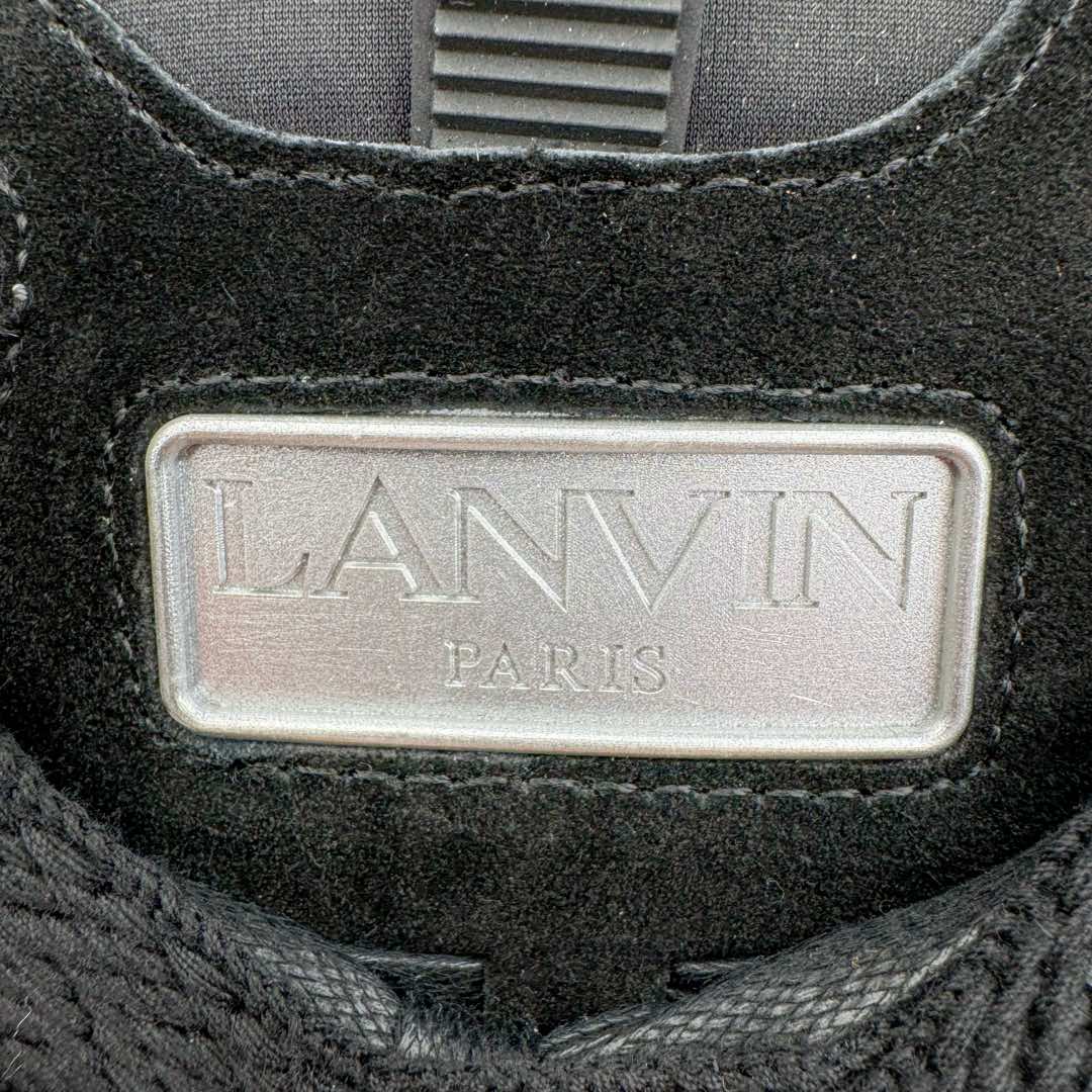 图片[17]-＃GD广顶 Lanvin Leather Curb Sneakers浪凡面包鞋 Leather是一款灵感源自90年代的运动鞋 设计自信 尺寸夸张 这款鞋由纳帕小牛皮、翻毛皮和网眼布制成 圆润的外形、加垫的鞋舌和弯曲的金属孔眼使这款精心打造的鞋格外舒适 尺码：35 36 37 38 39 40 41 42 43 44 45 46-选品中心