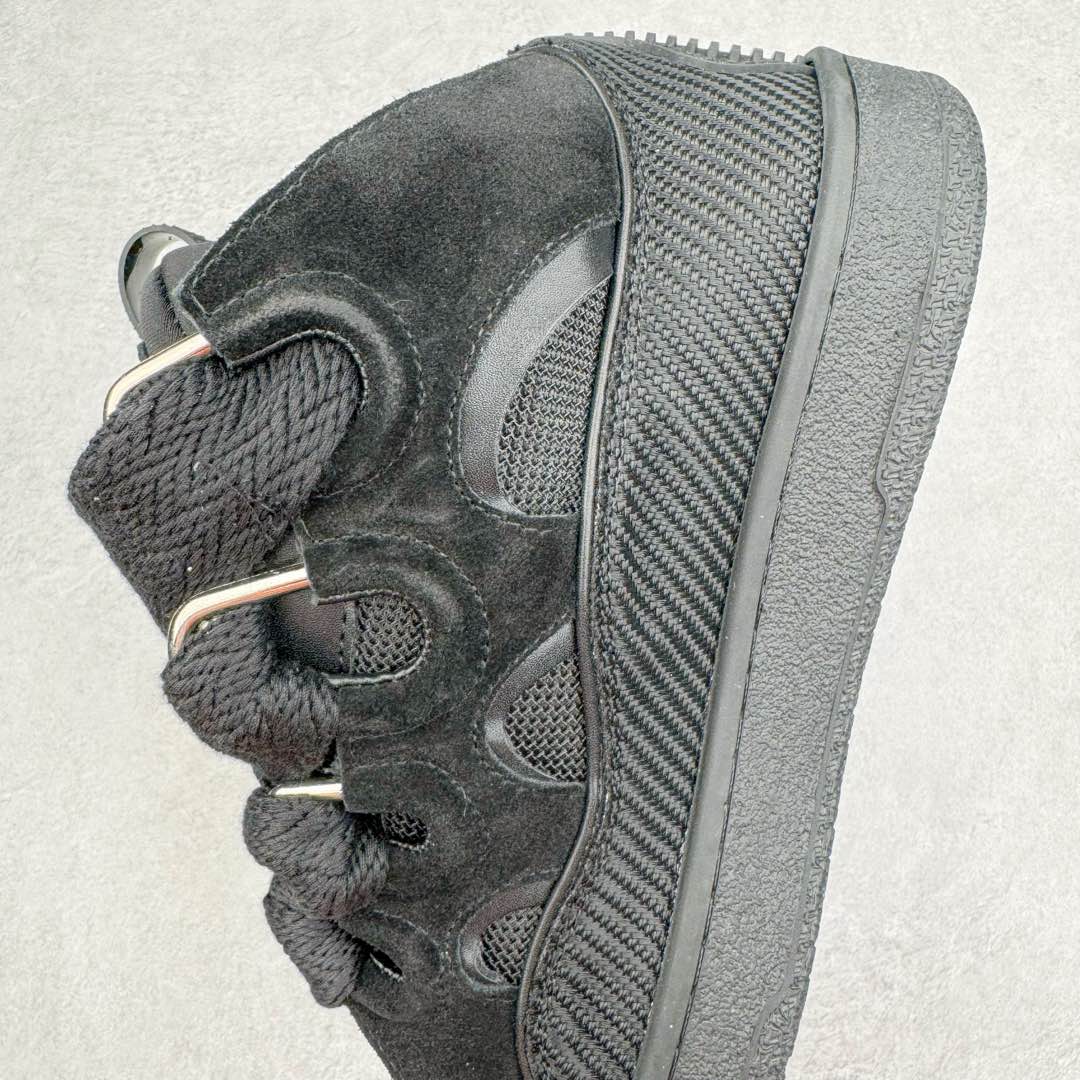 图片[7]-＃GD广顶 Lanvin Leather Curb Sneakers浪凡面包鞋 Leather是一款灵感源自90年代的运动鞋 设计自信 尺寸夸张 这款鞋由纳帕小牛皮、翻毛皮和网眼布制成 圆润的外形、加垫的鞋舌和弯曲的金属孔眼使这款精心打造的鞋格外舒适 尺码：35 36 37 38 39 40 41 42 43 44 45 46-选品中心