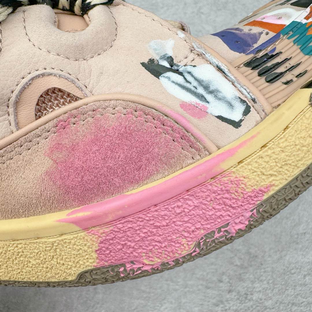 图片[18]-＃GD广顶 Lanvin Leather Curb Sneakers浪凡面包鞋 Leather是一款灵感源自90年代的运动鞋 设计自信 尺寸夸张 这款鞋由纳帕小牛皮、翻毛皮和网眼布制成 圆润的外形、加垫的鞋舌和弯曲的金属孔眼使这款精心打造的鞋格外舒适 尺码：35 36 37 38 39 40 41 42 43 44 45 46-选品中心