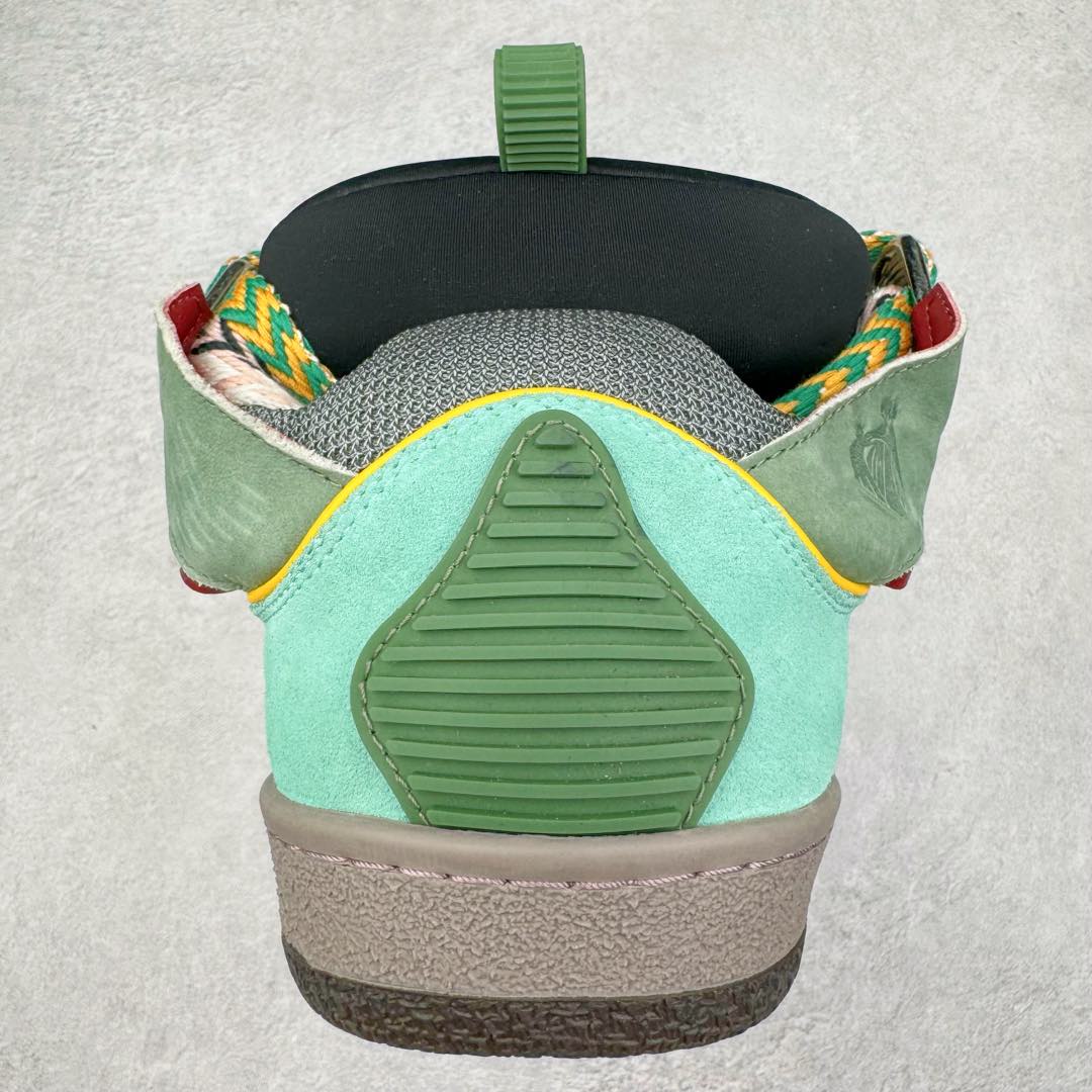 图片[8]-＃GD广顶 Lanvin Leather Curb Sneakers浪凡面包鞋 Leather是一款灵感源自90年代的运动鞋 设计自信 尺寸夸张 这款鞋由纳帕小牛皮、翻毛皮和网眼布制成 圆润的外形、加垫的鞋舌和弯曲的金属孔眼使这款精心打造的鞋格外舒适 尺码：35 36 37 38 39 40 41 42 43 44 45 46-选品中心