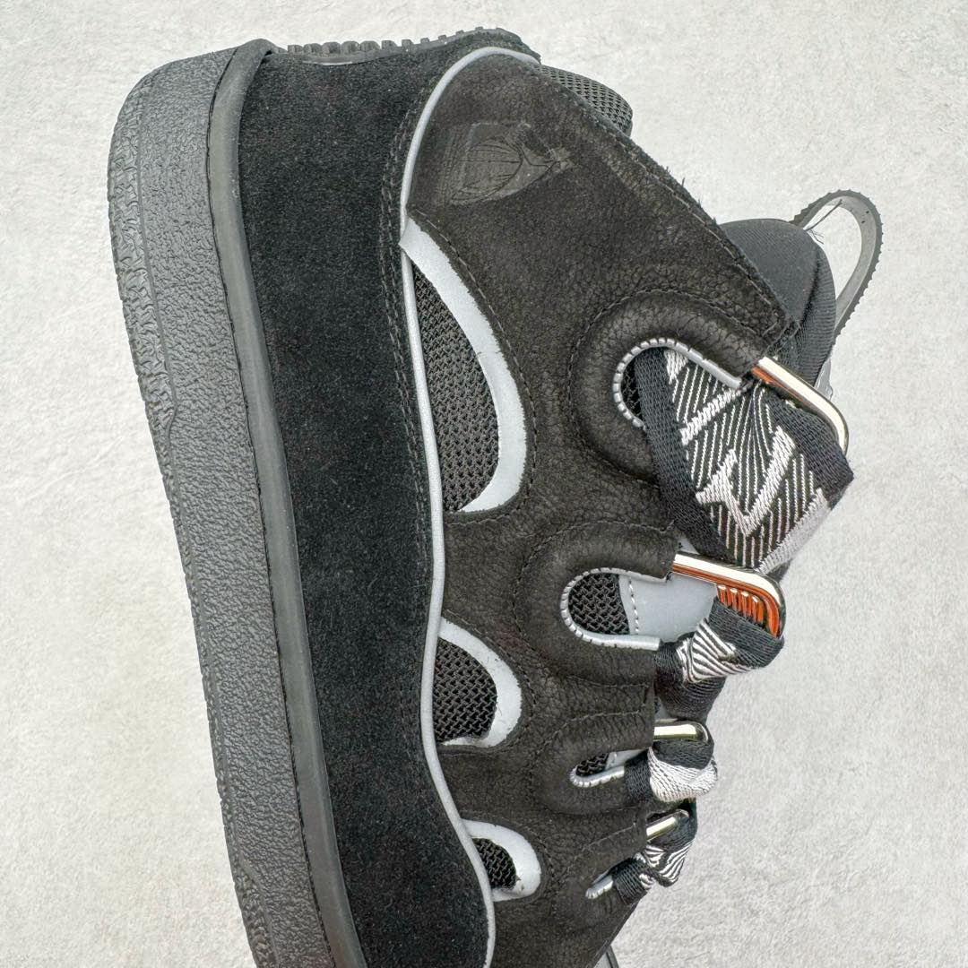 图片[6]-＃GD广顶 Lanvin Leather Curb Sneakers浪凡面包鞋 Leather是一款灵感源自90年代的运动鞋 设计自信 尺寸夸张 这款鞋由纳帕小牛皮、翻毛皮和网眼布制成 圆润的外形、加垫的鞋舌和弯曲的金属孔眼使这款精心打造的鞋格外舒适 尺码：35 36 37 38 39 40 41 42 43 44 45 46-选品中心