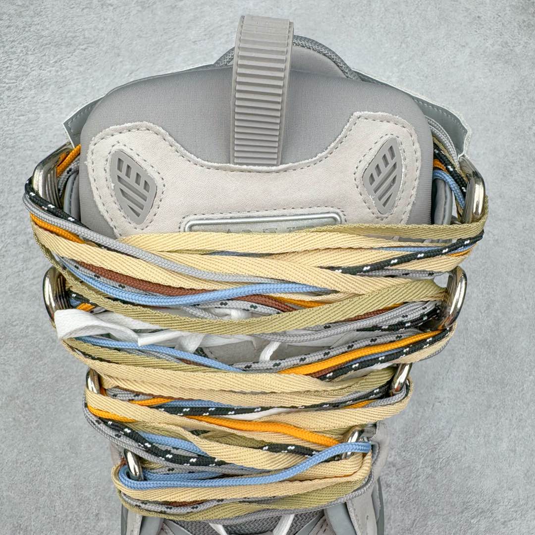 图片[5]-＃GD广顶 Lanvin Leather Curb Sneakers浪凡面包鞋 Leather是一款灵感源自90年代的运动鞋 设计自信 尺寸夸张 这款鞋由纳帕小牛皮、翻毛皮和网眼布制成 圆润的外形、加垫的鞋舌和弯曲的金属孔眼使这款精心打造的鞋格外舒适 尺码：35 36 37 38 39 40 41 42 43 44 45 46-选品中心