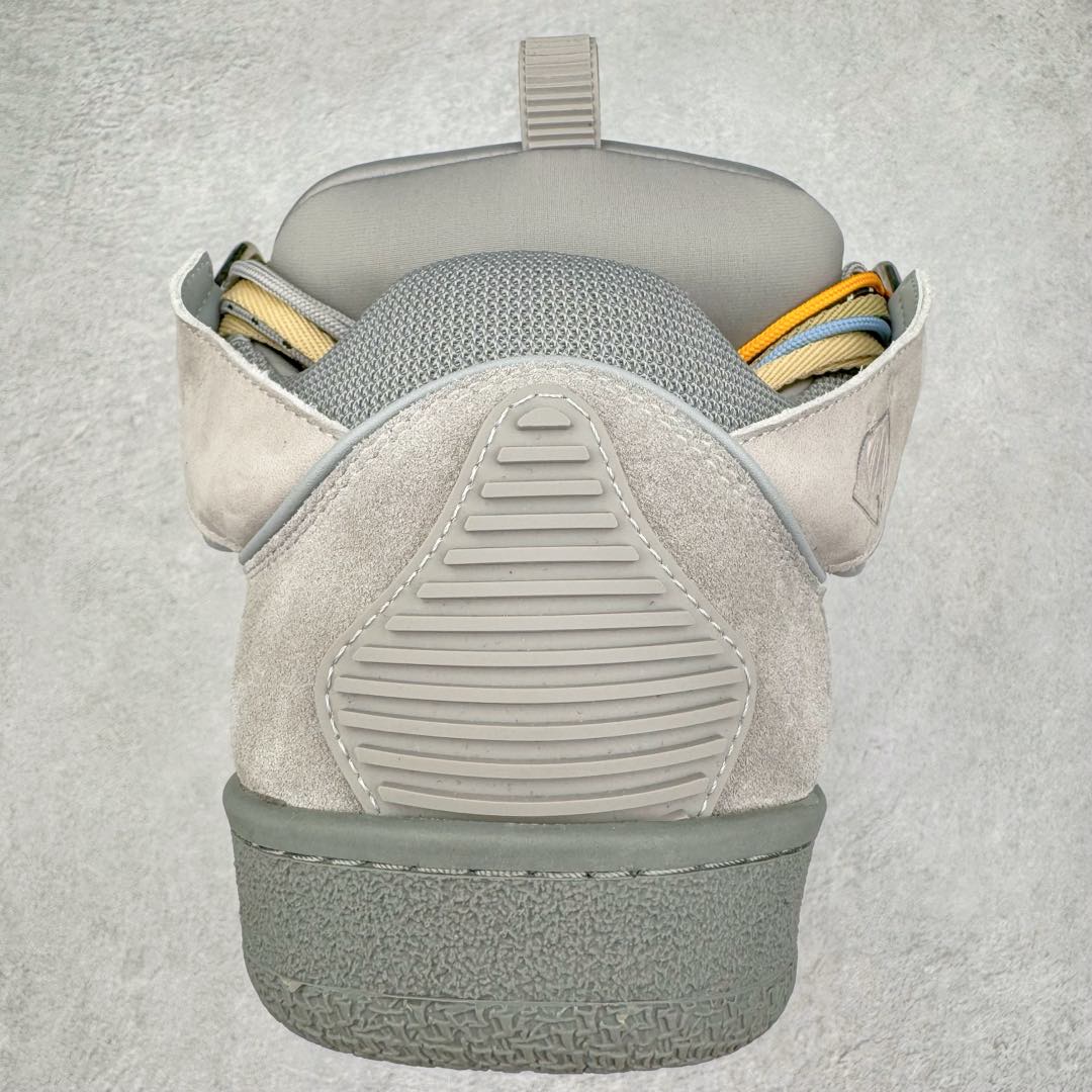 图片[8]-＃GD广顶 Lanvin Leather Curb Sneakers浪凡面包鞋 Leather是一款灵感源自90年代的运动鞋 设计自信 尺寸夸张 这款鞋由纳帕小牛皮、翻毛皮和网眼布制成 圆润的外形、加垫的鞋舌和弯曲的金属孔眼使这款精心打造的鞋格外舒适 尺码：35 36 37 38 39 40 41 42 43 44 45 46-选品中心