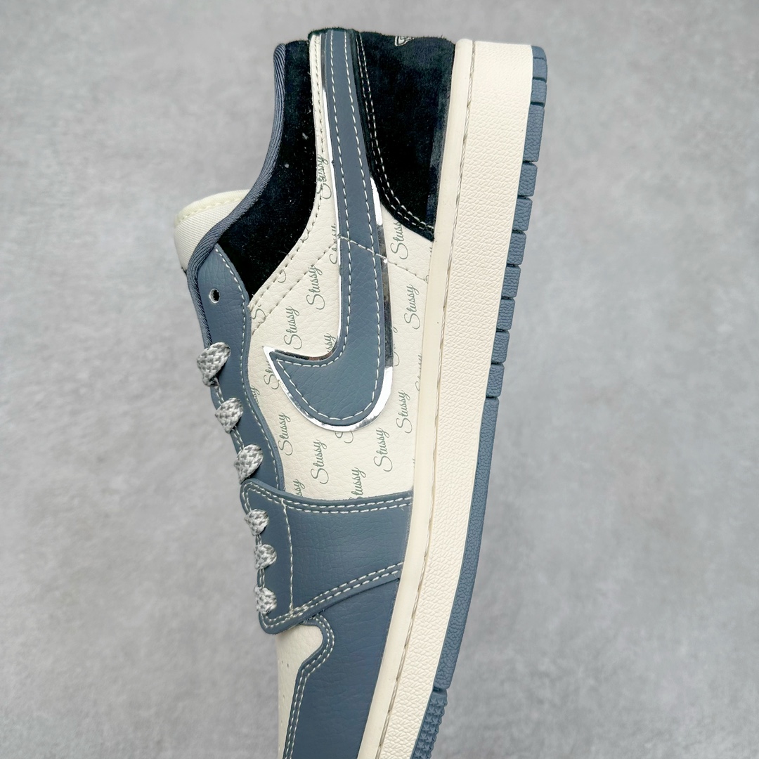 图片[7]-Air Jordan AJ1 Low 低帮系列定制配色XX3318-503 原厂内置气垫魔块 A模大底 头层小牛皮 鞋舌AJ原厂专用牛津布+AJ专用反口珍珠布+原厂无杂质高弹内里海棉+特殊封边弹力鞋带 尺码：36 36.5 37.5 38 38.5 39 40 40.5 41 42 42.5 43 44 44.5 45 46-选品中心