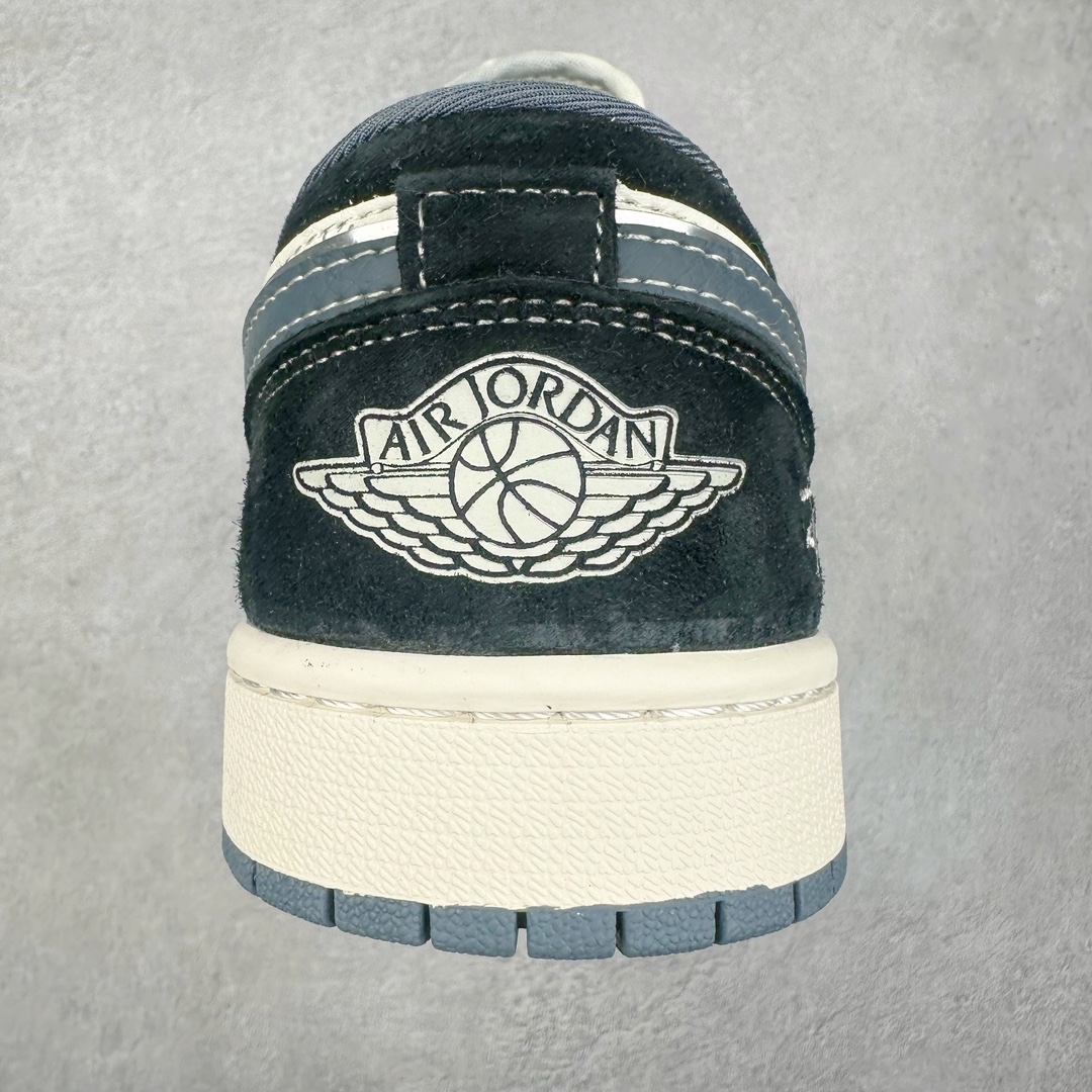 图片[8]-Air Jordan AJ1 Low 低帮系列定制配色XX3318-503 原厂内置气垫魔块 A模大底 头层小牛皮 鞋舌AJ原厂专用牛津布+AJ专用反口珍珠布+原厂无杂质高弹内里海棉+特殊封边弹力鞋带 尺码：36 36.5 37.5 38 38.5 39 40 40.5 41 42 42.5 43 44 44.5 45 46-选品中心