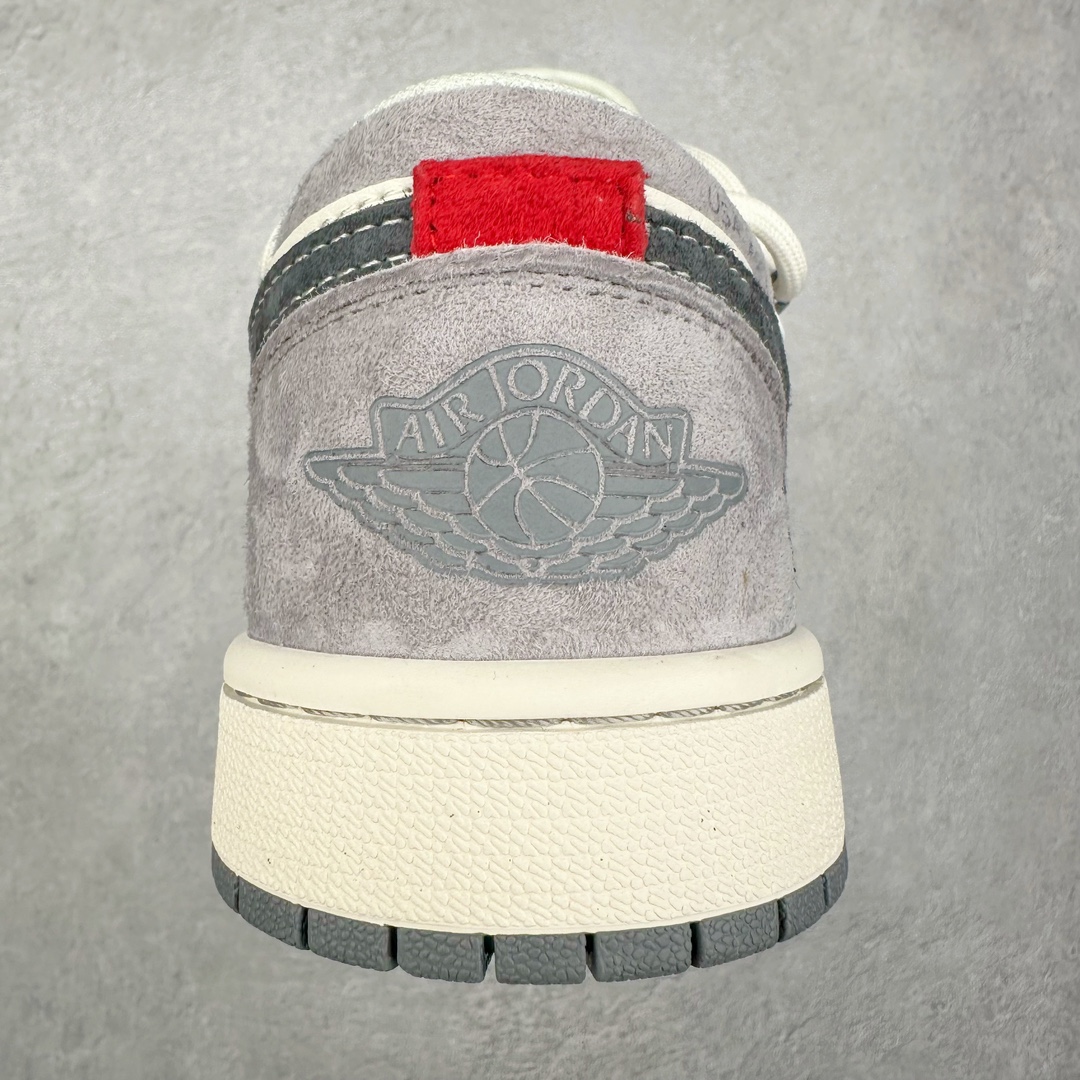 图片[8]-Air Jordan AJ1 Low 低帮系列定制配色SJ9950-050 原厂内置气垫魔块 A模大底 头层小牛皮 鞋舌AJ原厂专用牛津布+AJ专用反口珍珠布+原厂无杂质高弹内里海棉+特殊封边弹力鞋带 尺码：36 36.5 37.5 38 38.5 39 40 40.5 41 42 42.5 43 44 44.5 45 46-选品中心