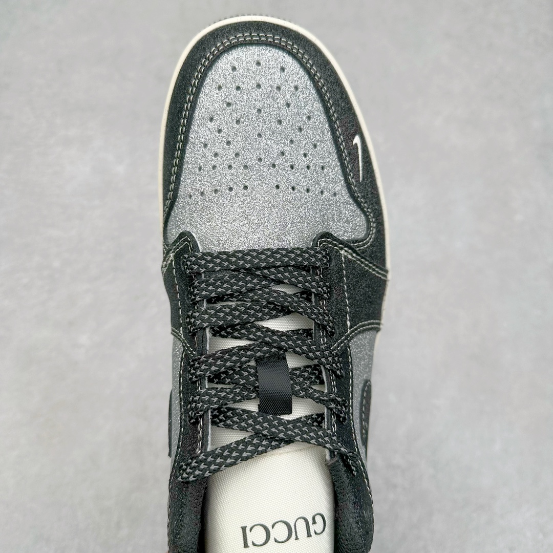 图片[4]-Air Jordan AJ1 Low 低帮系列定制配色SJ9950-012 原厂内置气垫魔块 A模大底 头层小牛皮 鞋舌AJ原厂专用牛津布+AJ专用反口珍珠布+原厂无杂质高弹内里海棉+特殊封边弹力鞋带 尺码：36 36.5 37.5 38 38.5 39 40 40.5 41 42 42.5 43 44 44.5 45 46-选品中心