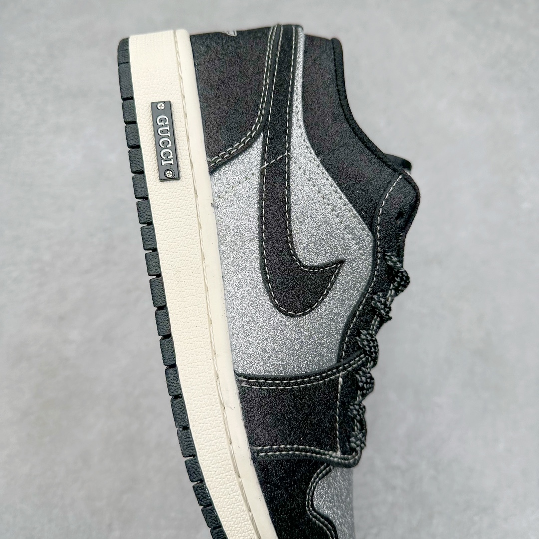 图片[6]-Air Jordan AJ1 Low 低帮系列定制配色SJ9950-012 原厂内置气垫魔块 A模大底 头层小牛皮 鞋舌AJ原厂专用牛津布+AJ专用反口珍珠布+原厂无杂质高弹内里海棉+特殊封边弹力鞋带 尺码：36 36.5 37.5 38 38.5 39 40 40.5 41 42 42.5 43 44 44.5 45 46-选品中心