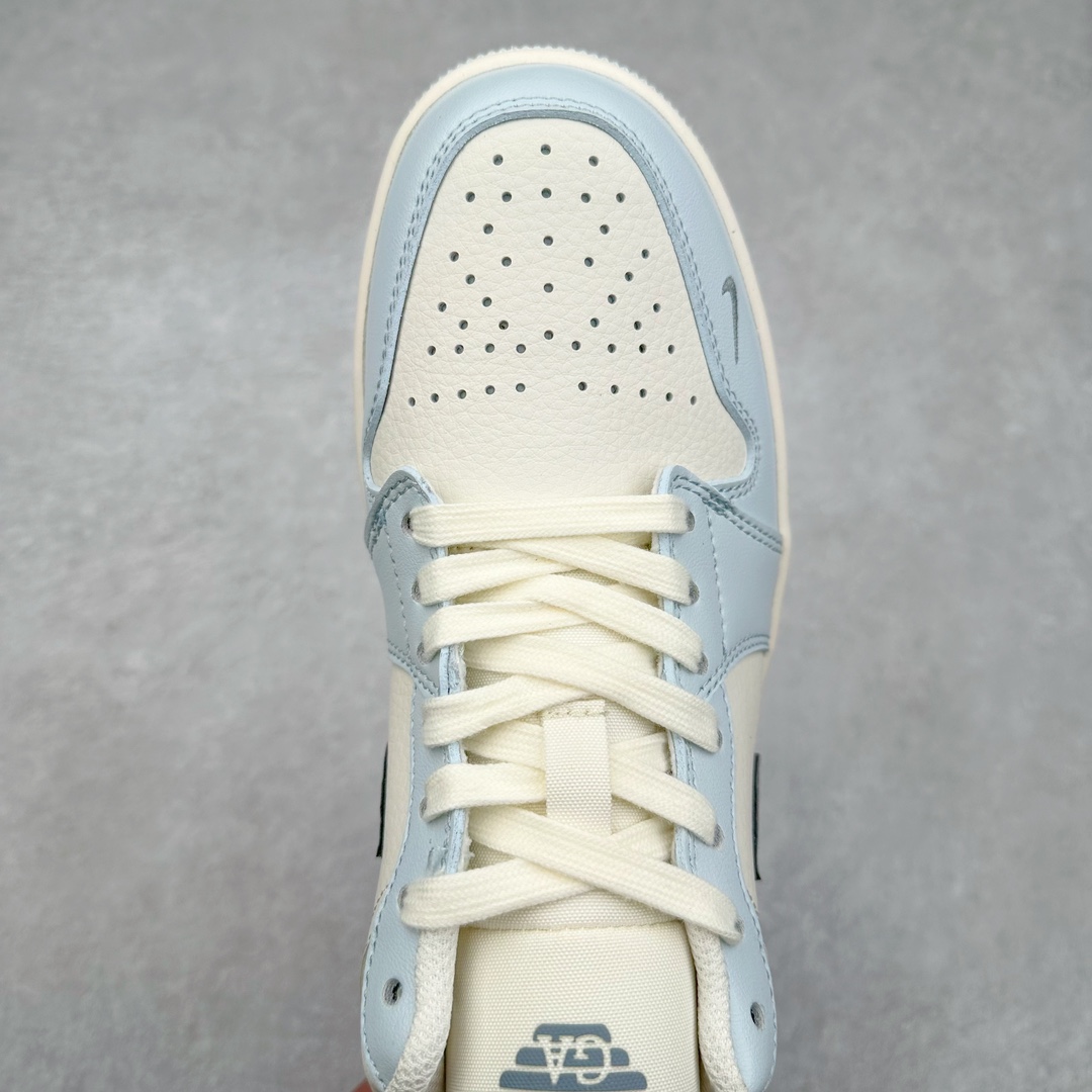 图片[4]-Air Jordan AJ1 Low 低帮系列定制配色WG8850-012 原厂内置气垫魔块 A模大底 头层小牛皮 鞋舌AJ原厂专用牛津布+AJ专用反口珍珠布+原厂无杂质高弹内里海棉+特殊封边弹力鞋带 尺码：36 36.5 37.5 38 38.5 39 40 40.5 41 42 42.5 43 44 44.5 45 46-选品中心