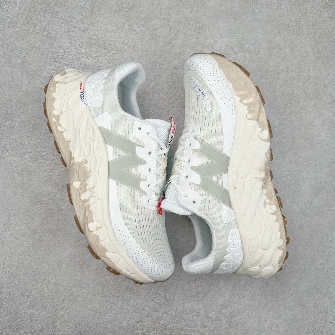 图片[3]-New Balance Fresh Foam X Trail More v3 新百伦NB莫尔V3系列低帮轻量化厚底户外越野休闲运动慢跑鞋 MTMORNGR 无论是越野训练跑还是享受自然美景 New Balance Fresh Foam X Trail More v3 都能确保双脚凉爽舒适 获得缓震支撑 这款越野跑鞋採用透气的合成/网眼鞋面 加上双层 Fresh Foam X 中底实现绝佳舒适著感 搭载鞋头防护科技与 All Terrain 系列最厚鞋底 可防止碎石跑入鞋内 让你尽情探索不受限 尺码：36 37 37.5 38 38.5 39.5 40 40.5 41.5 42 42.5 43 44 44.5 45-选品中心