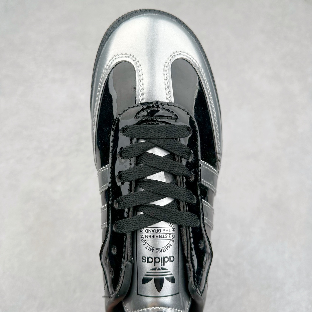 图片[4]-AD Original Samba OG 复古经典轻便板鞋 IH3364 这款桑巴鞋展示了高质量的工艺 带有装饰的超锁缝制和无缝的手感 柔软、柔软的皮革造型和标志性的3条纹完成了精致的外观 正规合身鞋带 鞋面上有绒面鞋垫 橡胶鞋底 享受正畸套筒软感 自50年代首次亮相以来就一直在赢得粉丝的青睐 尺码：36 36.5 37.5 38 38.5 39 40 40.5 41 42 42.5 43 44 44.5 45-选品中心