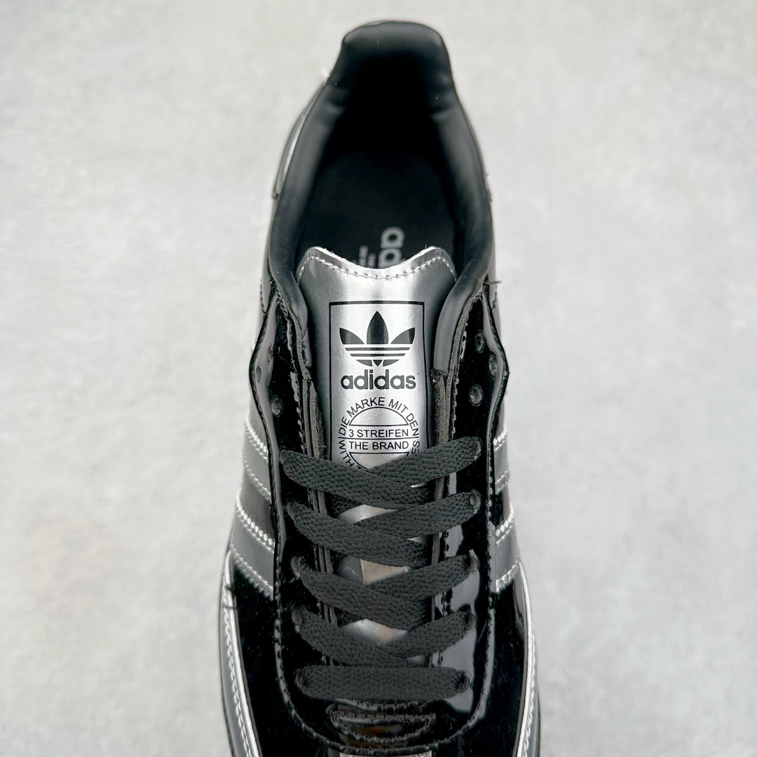 图片[5]-AD Original Samba OG 复古经典轻便板鞋 IH3364 这款桑巴鞋展示了高质量的工艺 带有装饰的超锁缝制和无缝的手感 柔软、柔软的皮革造型和标志性的3条纹完成了精致的外观 正规合身鞋带 鞋面上有绒面鞋垫 橡胶鞋底 享受正畸套筒软感 自50年代首次亮相以来就一直在赢得粉丝的青睐 尺码：36 36.5 37.5 38 38.5 39 40 40.5 41 42 42.5 43 44 44.5 45-选品中心