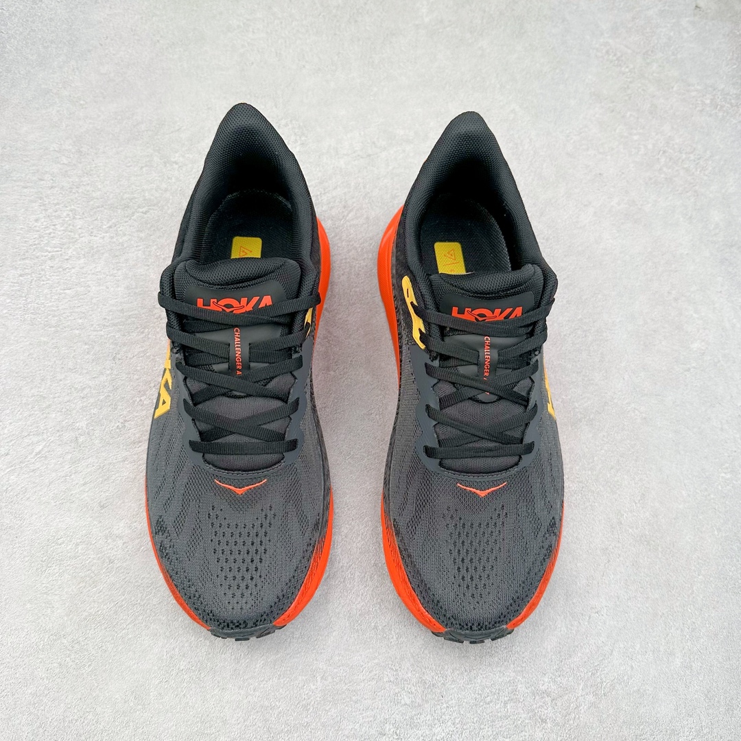 图片[2]-＃特价福利 HOKA ONE ONE Challenger ATR 7 挑战者七代轻便耐磨防滑跑步鞋 新一代Challenger泡棉中底减重10% 增加3mm强化缓震、打造Q弹脚感 后跟采用延伸设计 加强跟腱保护、便于穿脱 搭配环保工程网布增加透气、短靴细节防止碎石进入 重新设计的大底以轮胎刻纹为灵感 以更密集的全大底水波刻纹 搭配加大面积的高耐磨橡胶与4mm大刻纹设计 增加整体抓地力与稳定性 尺码：36 36.5 37.5 38 38.5 39 40 40.5 41 42 42.5 43 44 44.5 45-选品中心