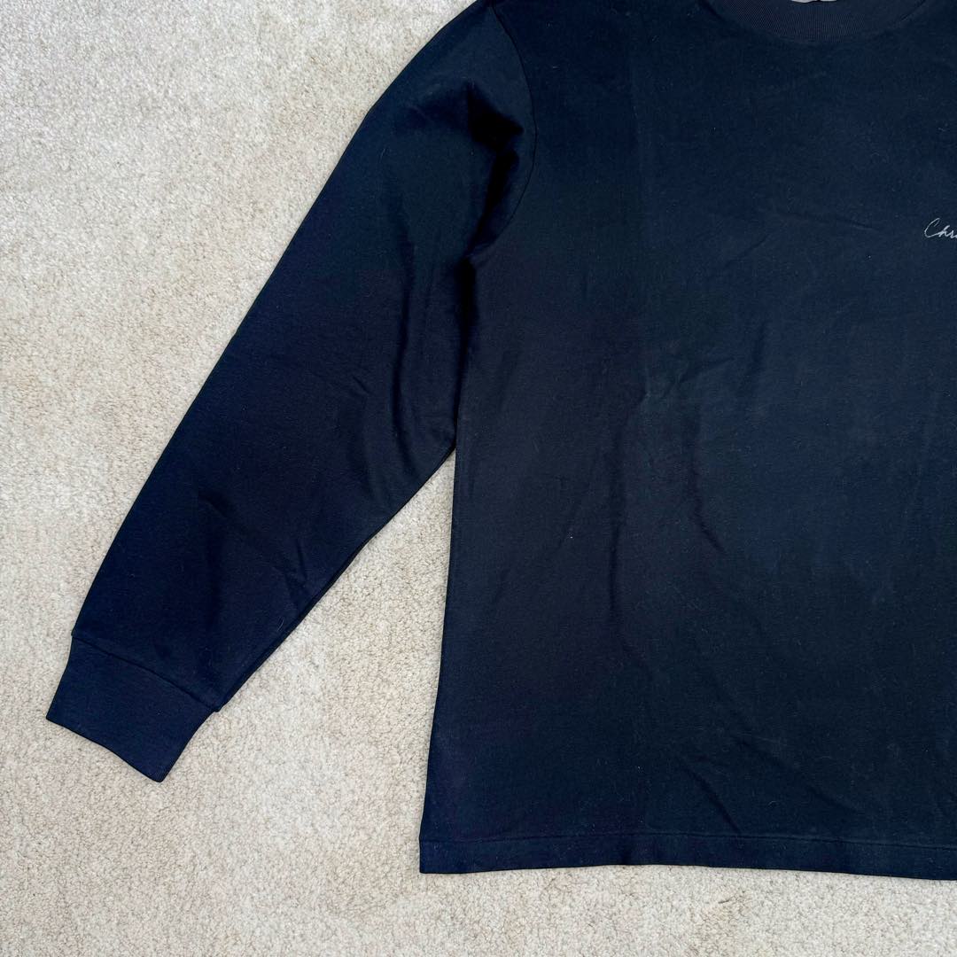 图片[5]-＃GD广顶 DIOR迪奥 SS24 Logo字母印花宽松圆领短袖T恤小草印花套头卫衣 面料采用 32s双纱全棉平纹布 面料做刷毛工艺 表面有轻微棉絮 手感也会变柔软 配套【21s双纱精梳棉1*1横机织造罗纹】前幅采用【八爪机丝网胶浆印花】【激光刻画字母镂空网点菲林】开【100目数机械网板】后幅字母采用前幅同等工艺 花朵图案采用【彩拔直喷加网点浆印】尺码：XS S M L-选品中心