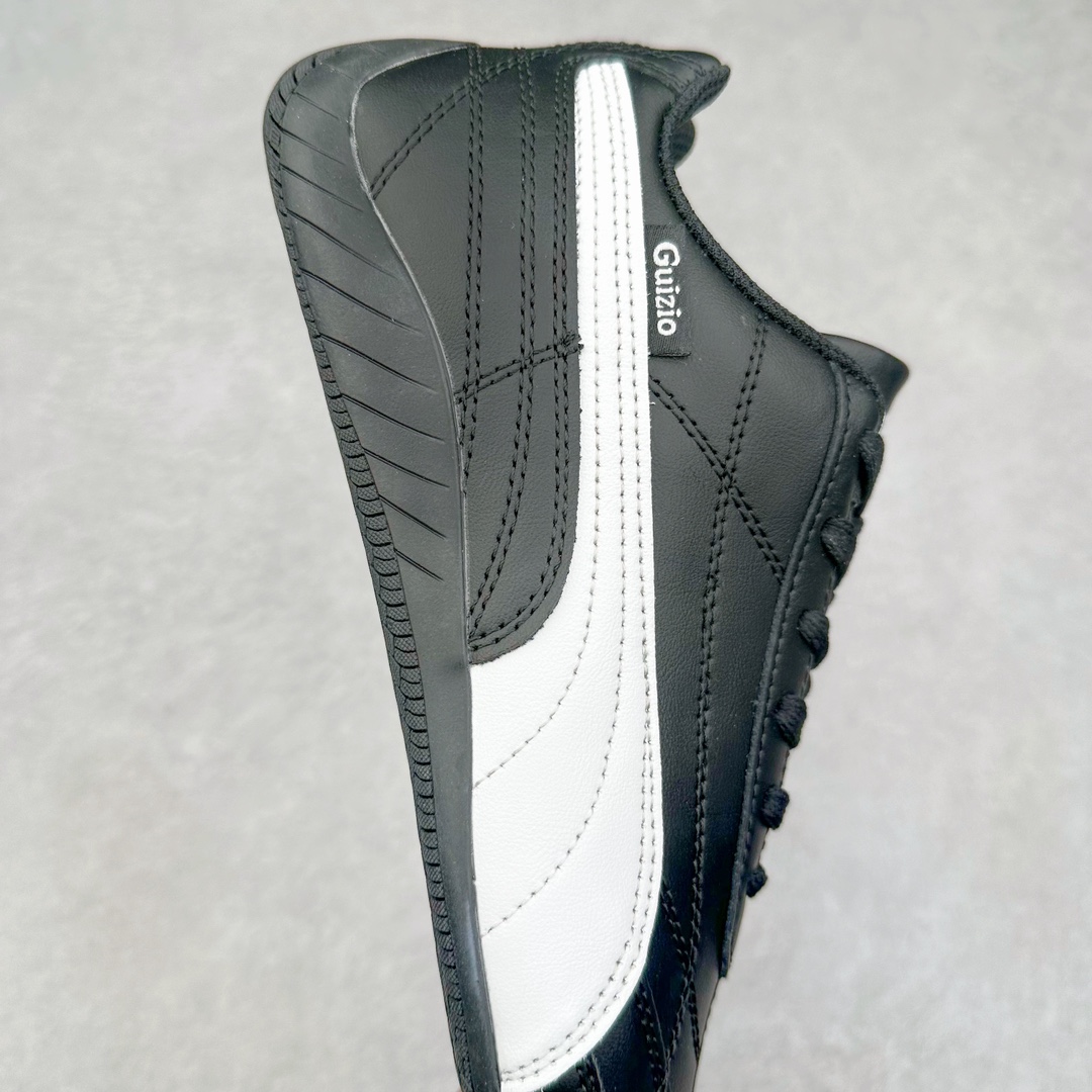 图片[6]-＃特价福利 PUMA Speedca OG 彪马极速赛车系列低帮德训风拼接复古百搭休闲运动赛车鞋 鞋款从80、90年代赛车手所穿的防火赛车鞋为原型，鞋身线条模仿了赛车的流线廓形，体现了空气动力学原理的结构。简约流畅的外观，恰好又和贯穿其中的Formstrip Logo融合恰到好处，视觉上细节丰富且协调。本次Speedcat OG鞋款归来，最大看点自然式保留了窄版鞋型以及薄底构造。这两年各品牌鞋底越做越厚，Speedcat反其道而行之，上脚几乎无鞋底的效果带来耳目一新的视觉体验。鞋面依旧是以质感细腻的麂皮材质打造，并且大面积近乎全包裹的使用，复古味道也愈发浓烈。配色上更是将最原始的黑色和红色带回，向F1赛车队的标志性队服致敬。相信让各位一眼种草的更多是出挑的大红色，上脚即可瞬间点亮整体造型，在以球鞋为核心的OOTD中脱颖而出。而另一款黑色则是低调的万金油，彰显新潮个性的同时又不喧宾夺主，也是热爱简约系穿搭朋友的首选。 尺码：35.5 36 37 37.5 38 38.5 39 40 40.5 41 42 42.5 43 44 44.5 45-选品中心