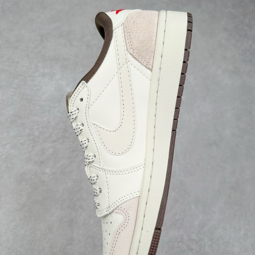 图片[7]-TS x Air Jordan AJ1 Low 倒钩低帮联名定制配色 AG3702-807 原厂内置气垫魔块 A模大底 头层小牛皮 鞋舌AJ原厂专用牛津布+AJ专用反口珍珠布+原厂无杂质高弹内里海棉+特殊封边弹力鞋带 尺码：36 36.5 37.5 38 38.5 39 40 40.5 41 42 42.5 43 44 44.5 45 46 47.5-选品中心