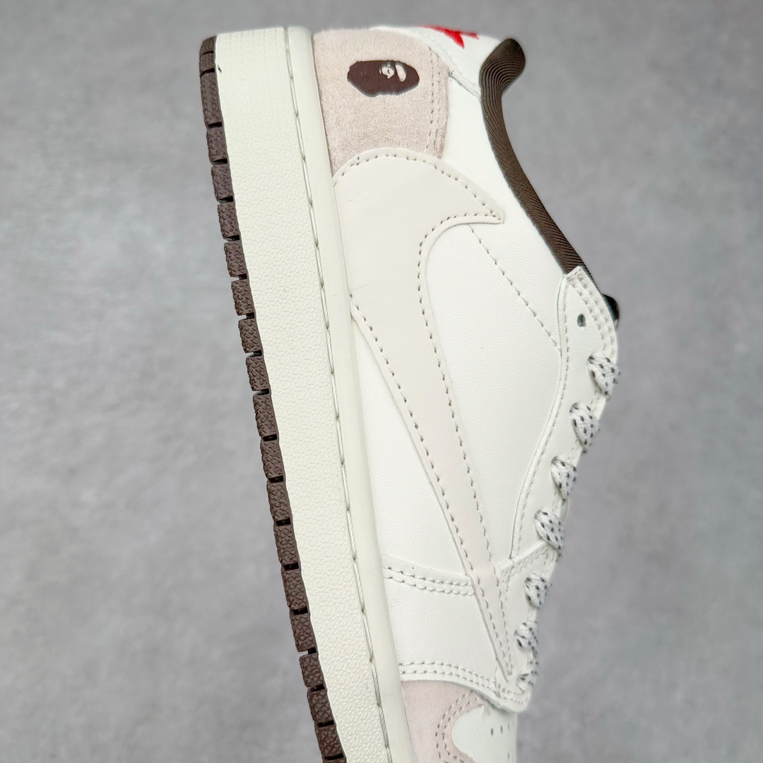 图片[6]-TS x Air Jordan AJ1 Low 倒钩低帮联名定制配色 AG3702-807 原厂内置气垫魔块 A模大底 头层小牛皮 鞋舌AJ原厂专用牛津布+AJ专用反口珍珠布+原厂无杂质高弹内里海棉+特殊封边弹力鞋带 尺码：36 36.5 37.5 38 38.5 39 40 40.5 41 42 42.5 43 44 44.5 45 46 47.5-选品中心