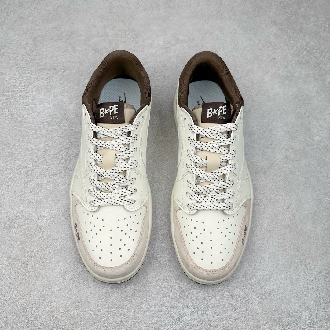 图片[2]-TS x Air Jordan AJ1 Low 倒钩低帮联名定制配色 AG3702-807 原厂内置气垫魔块 A模大底 头层小牛皮 鞋舌AJ原厂专用牛津布+AJ专用反口珍珠布+原厂无杂质高弹内里海棉+特殊封边弹力鞋带 尺码：36 36.5 37.5 38 38.5 39 40 40.5 41 42 42.5 43 44 44.5 45 46 47.5-选品中心