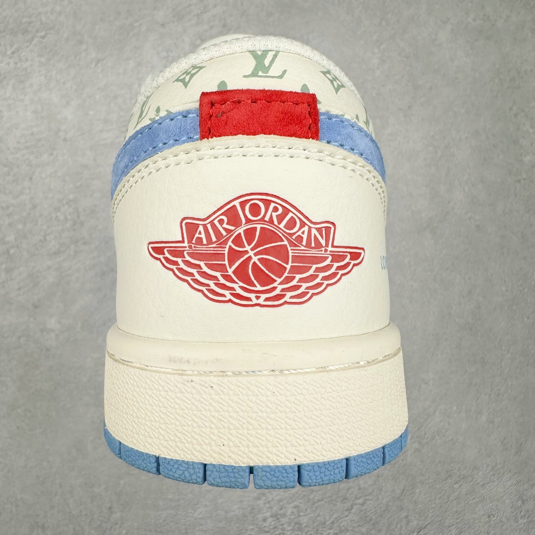 图片[8]-Air Jordan AJ1 Low 低帮系列定制配色WG8850-008 原厂内置气垫魔块 A模大底 头层小牛皮 鞋舌AJ原厂专用牛津布+AJ专用反口珍珠布+原厂无杂质高弹内里海棉+特殊封边弹力鞋带 尺码：36 36.5 37.5 38 38.5 39 40 40.5 41 42 42.5 43 44 44.5 45 46-选品中心