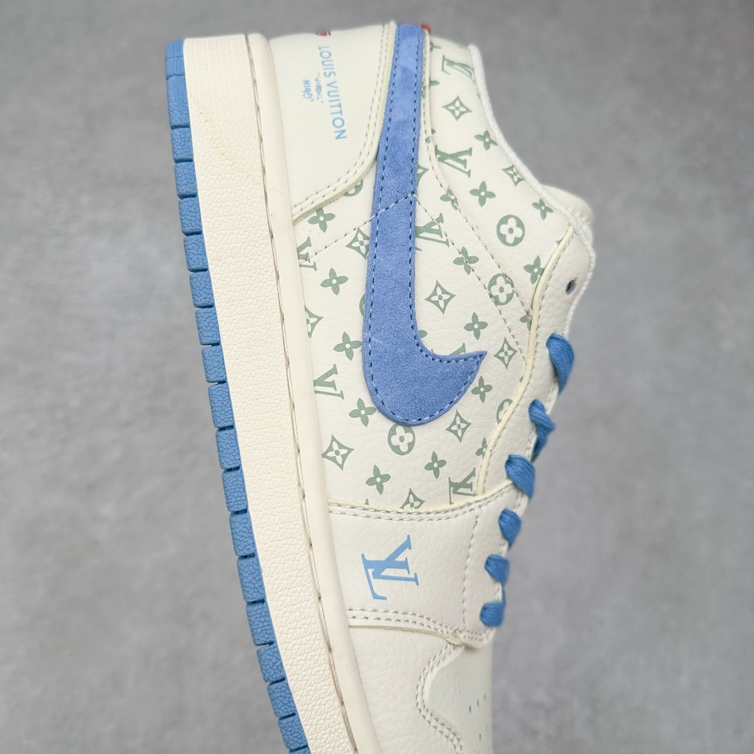 图片[6]-Air Jordan AJ1 Low 低帮系列定制配色WG8850-008 原厂内置气垫魔块 A模大底 头层小牛皮 鞋舌AJ原厂专用牛津布+AJ专用反口珍珠布+原厂无杂质高弹内里海棉+特殊封边弹力鞋带 尺码：36 36.5 37.5 38 38.5 39 40 40.5 41 42 42.5 43 44 44.5 45 46-选品中心