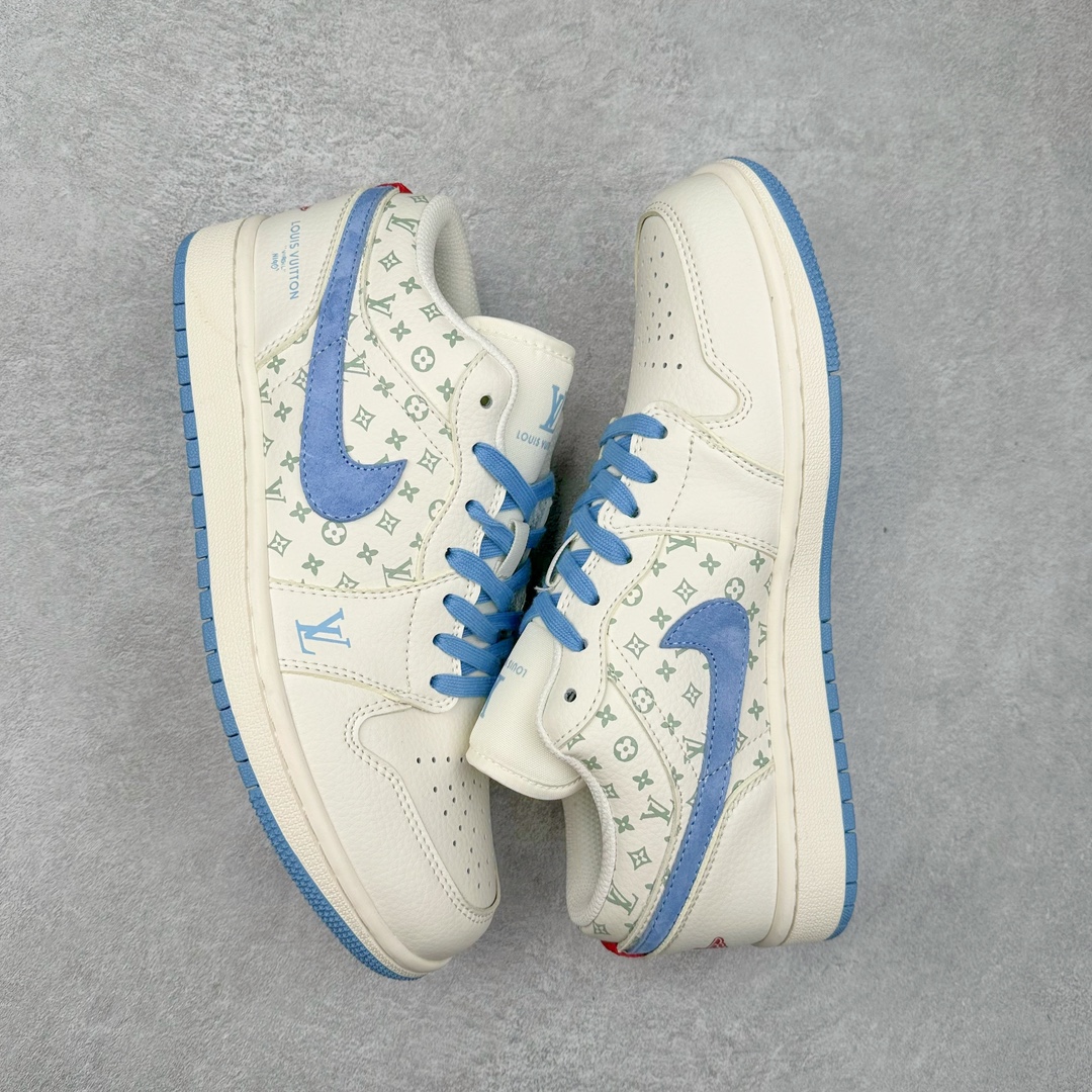 图片[3]-Air Jordan AJ1 Low 低帮系列定制配色WG8850-008 原厂内置气垫魔块 A模大底 头层小牛皮 鞋舌AJ原厂专用牛津布+AJ专用反口珍珠布+原厂无杂质高弹内里海棉+特殊封边弹力鞋带 尺码：36 36.5 37.5 38 38.5 39 40 40.5 41 42 42.5 43 44 44.5 45 46-选品中心