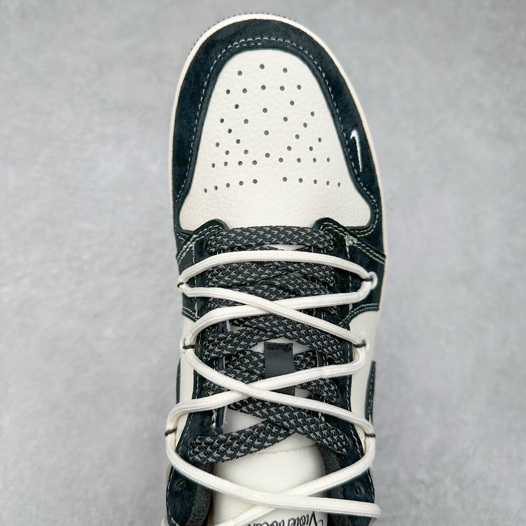 图片[4]-Air Jordan AJ1 Low 低帮系列定制配色SJ9950-013 原厂内置气垫魔块 A模大底 头层小牛皮 鞋舌AJ原厂专用牛津布+AJ专用反口珍珠布+原厂无杂质高弹内里海棉+特殊封边弹力鞋带 尺码：36 36.5 37.5 38 38.5 39 40 40.5 41 42 42.5 43 44 44.5 45 46-选品中心