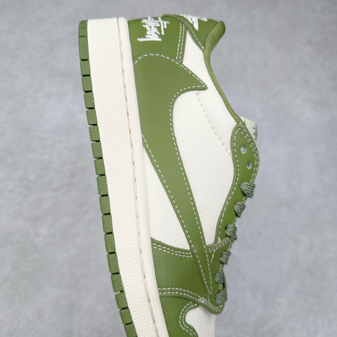 图片[6]-TS x Air Jordan AJ1 Low 倒钩低帮联名定制配色 BB1199-201 原厂内置气垫魔块 A模大底 头层小牛皮 鞋舌AJ原厂专用牛津布+AJ专用反口珍珠布+原厂无杂质高弹内里海棉+特殊封边弹力鞋带 尺码：36 36.5 37.5 38 38.5 39 40 40.5 41 42 42.5 43 44 44.5 45 46 47.5-选品中心