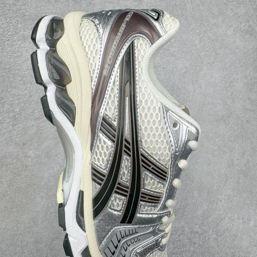 图片[6]-＃PB纯原 Asics Gel-Kayano K14 亚瑟士系列复古舒适织物合成革减震防滑耐磨低帮休闲跑步鞋 内卷时代 纯原品质 真标价格 市场顶级版本 原装纸板楦头开发 独家私模五层组合大底 原厂定制缓震硅胶加持 原盒原配 官方四联吊牌 一比一同步原鞋工艺和用料 鞋面原厂“三明治”多层网布 区别其他同价版本 鞋垫采用原厂OrthoLite欧索莱材质 非普通海玻璃鞋垫 后跟一样采用了GEL缓震胶 整体系列设计非常的科技感 锻炼跑步的同时让你一样时尚百搭 尺码：36 37 37.5 38 39 39.5 40 40.5 41.5 42 42.5 43.5 44 44.5 45-选品中心