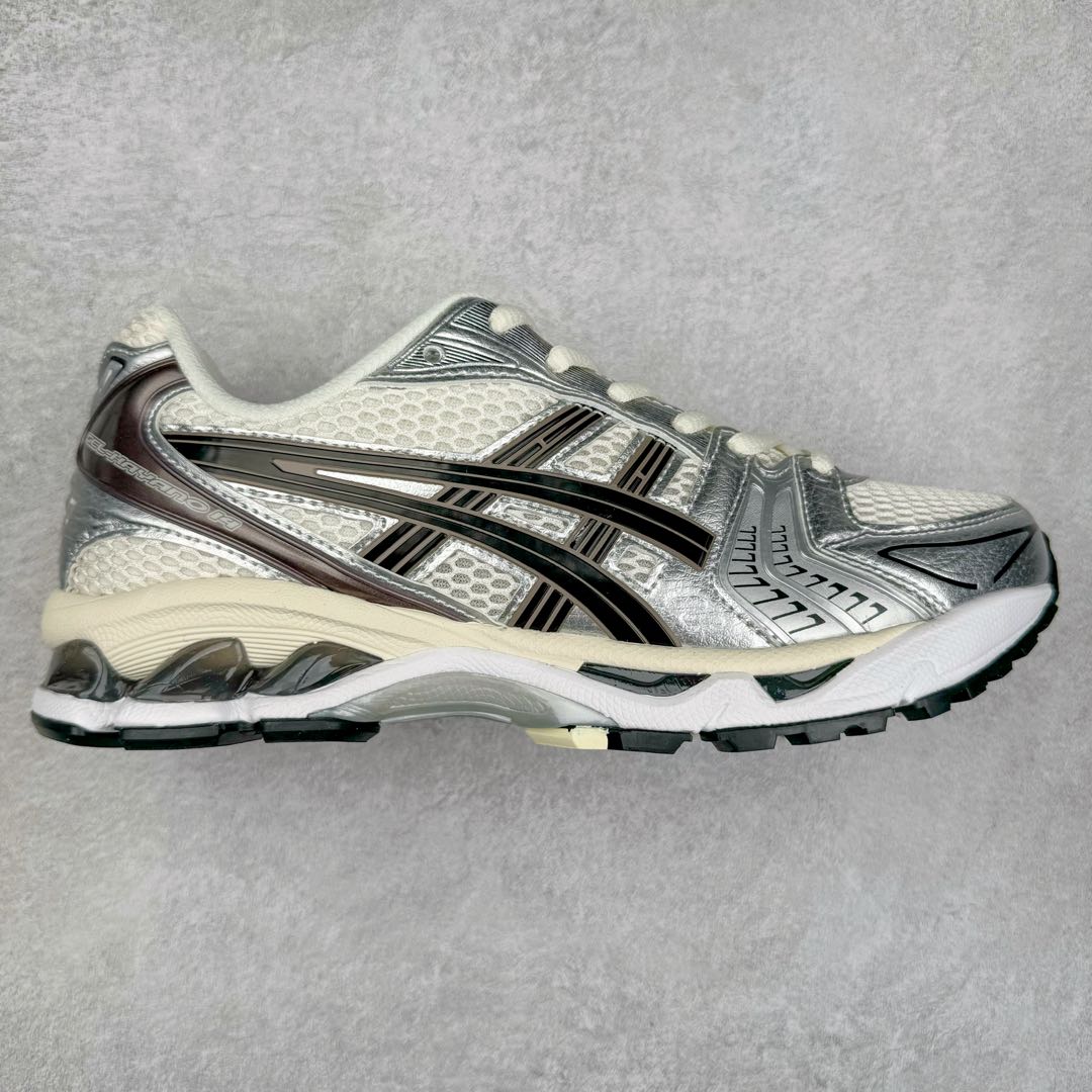 ＃PB纯原 Asics Gel-Kayano K14 亚瑟士系列复古舒适织物合成革减震防滑耐磨低帮休闲跑步鞋 内卷时代 纯原品质 真标价格 市场顶级版本 原装纸板楦头开发 独家私模五层组合大底 原厂定制缓震硅胶加持 原盒原配 官方四联吊牌 一比一同步原鞋工艺和用料 鞋面原厂“三明治”多层网布 区别其他同价版本 鞋垫采用原厂OrthoLite欧索莱材质 非普通海玻璃鞋垫 后跟一样采用了GEL缓震胶 整体系列设计非常的科技感 锻炼跑步的同时让你一样时尚百搭 尺码：36 37 37.5 38 39 39.5 40 40.5 41.5 42 42.5 43.5 44 44.5 45-选品中心