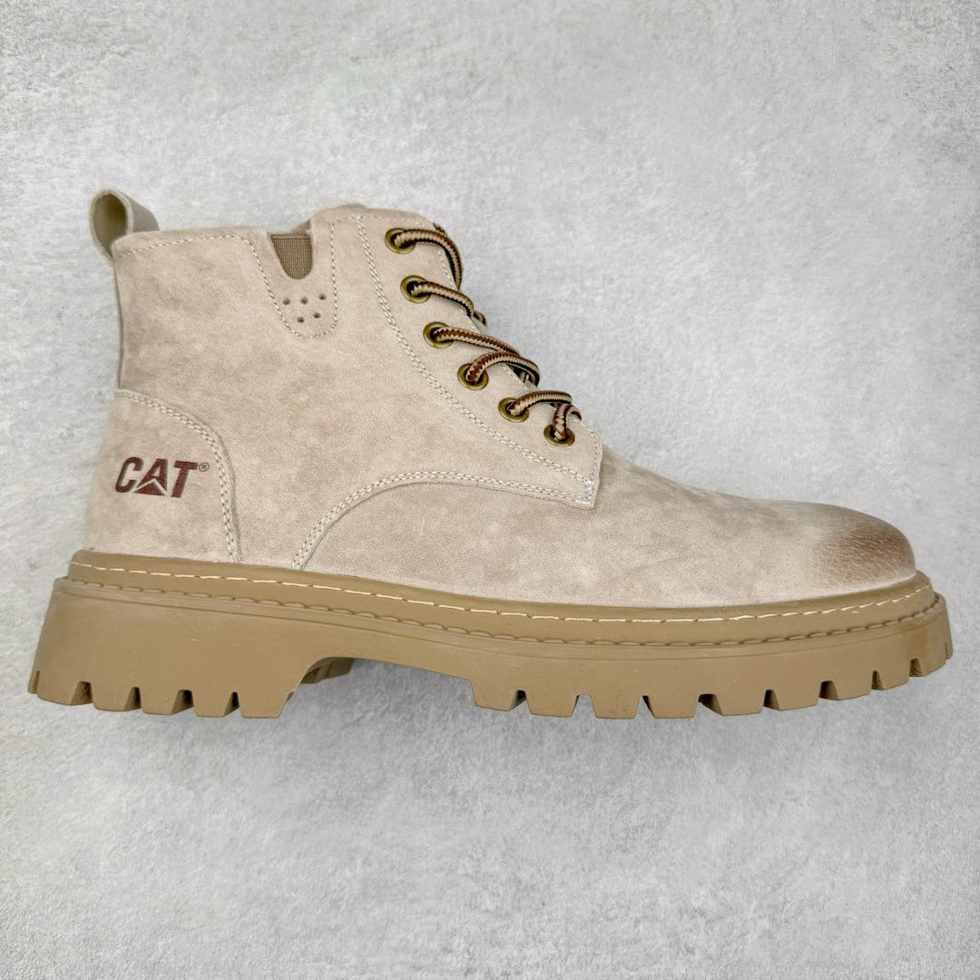 #特价福利 CAT卡特 户外中帮休闲马丁靴系列 广东大厂品质 全新工艺升级 侧拉链 全鞋真牛皮材料 大底到五金都是代工厂原材料制作 同原版固特异永不开胶工艺 好货不杀猪 首单质量严格把控 全网独家首发 品质毋庸置疑 全套官网统一包装 今年冬季防寒户外专用 日常随意搭配 尺码: 39 40 41 42 43 44( 皮鞋码)-选品中心