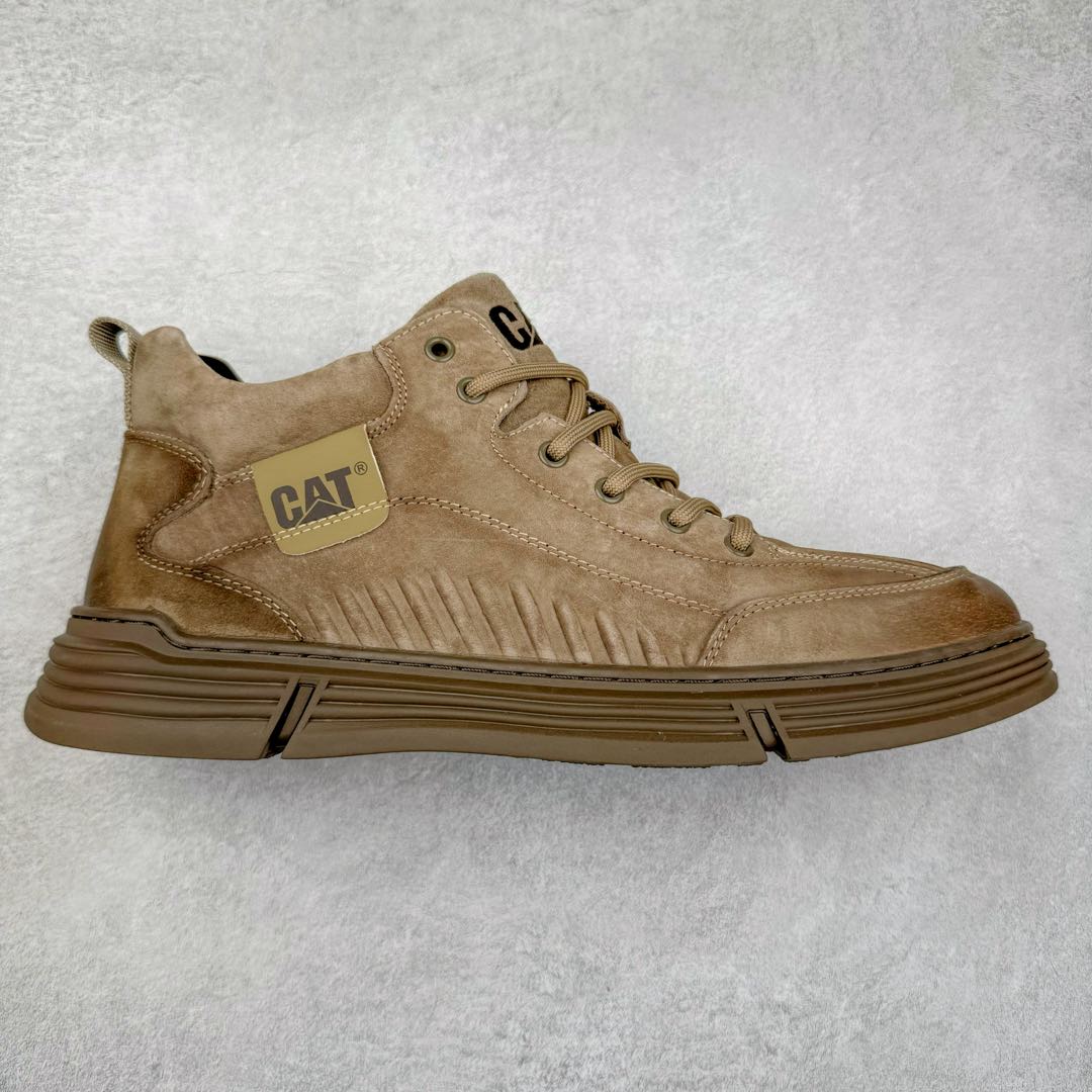 #特价福利 CAT卡特 硬汉推土机品牌经典百搭户外中帮休闲大黄靴系列 广东大厂品质 官网常年主打款 时尚潮流搭配 面料釆用意大利进口磨砂牛皮 全鞋真牛皮材料 大底到五金都是代工厂原材料制作 好货不杀猪 首单质量严格把控 全套官网统一包装 今年冬季防寒户外专用 日常随意搭配 型男必备 尺码:39-44 (偏大一码)-选品中心