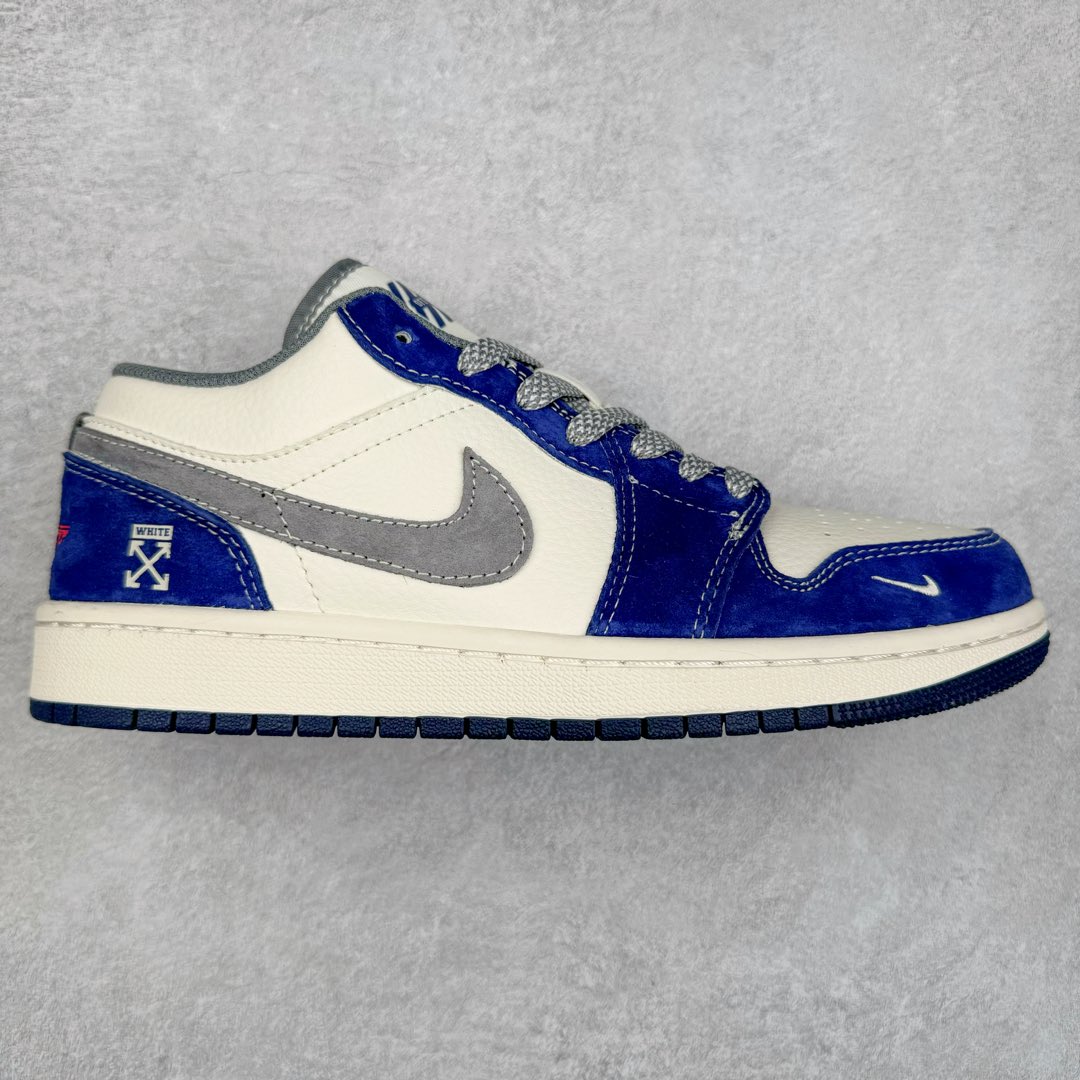 Air Jordan AJ1 Low 低帮系列定制配色WG8850-013 原厂内置气垫魔块 A模大底 头层小牛皮 鞋舌AJ原厂专用牛津布+AJ专用反口珍珠布+原厂无杂质高弹内里海棉+特殊封边弹力鞋带 尺码：36 36.5 37.5 38 38.5 39 40 40.5 41 42 42.5 43 44 44.5 45 46-选品中心