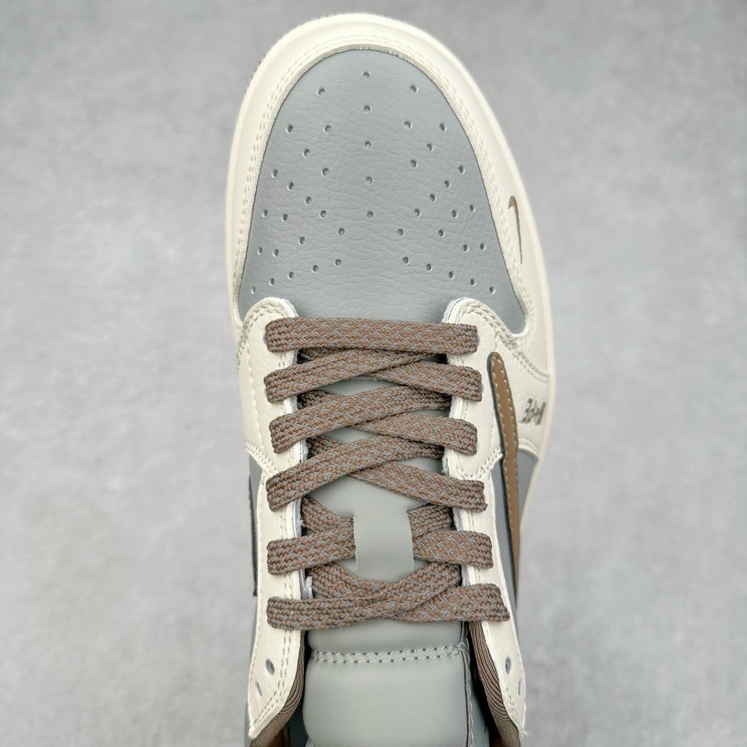 图片[4]-TS x Air Jordan AJ1 Low 倒钩低帮联名定制配色 BB6511-627 原厂内置气垫魔块 A模大底 头层小牛皮 鞋舌AJ原厂专用牛津布+AJ专用反口珍珠布+原厂无杂质高弹内里海棉+特殊封边弹力鞋带 尺码：36 36.5 37.5 38 38.5 39 40 40.5 41 42 42.5 43 44 44.5 45 46 47.5-选品中心