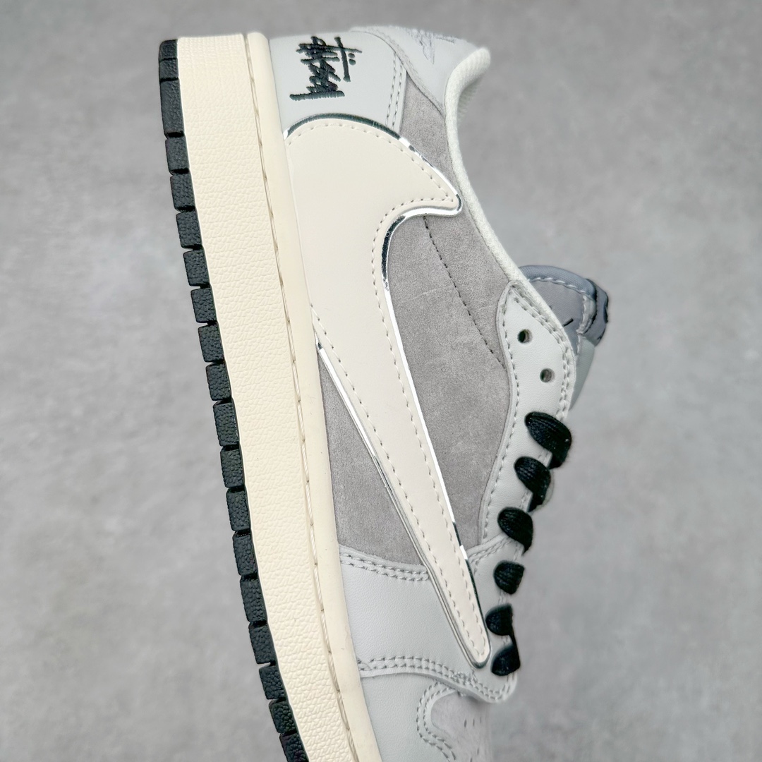 图片[6]-TS x Air Jordan AJ1 Low 倒钩低帮联名定制配色 XZ6898-001 原厂内置气垫魔块 A模大底 头层小牛皮 鞋舌AJ原厂专用牛津布+AJ专用反口珍珠布+原厂无杂质高弹内里海棉+特殊封边弹力鞋带 尺码：36 36.5 37.5 38 38.5 39 40 40.5 41 42 42.5 43 44 44.5 45 46 47.5-选品中心