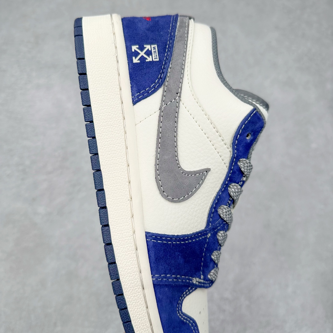图片[6]-Air Jordan AJ1 Low 低帮系列定制配色WG8850-013 原厂内置气垫魔块 A模大底 头层小牛皮 鞋舌AJ原厂专用牛津布+AJ专用反口珍珠布+原厂无杂质高弹内里海棉+特殊封边弹力鞋带 尺码：36 36.5 37.5 38 38.5 39 40 40.5 41 42 42.5 43 44 44.5 45 46-选品中心