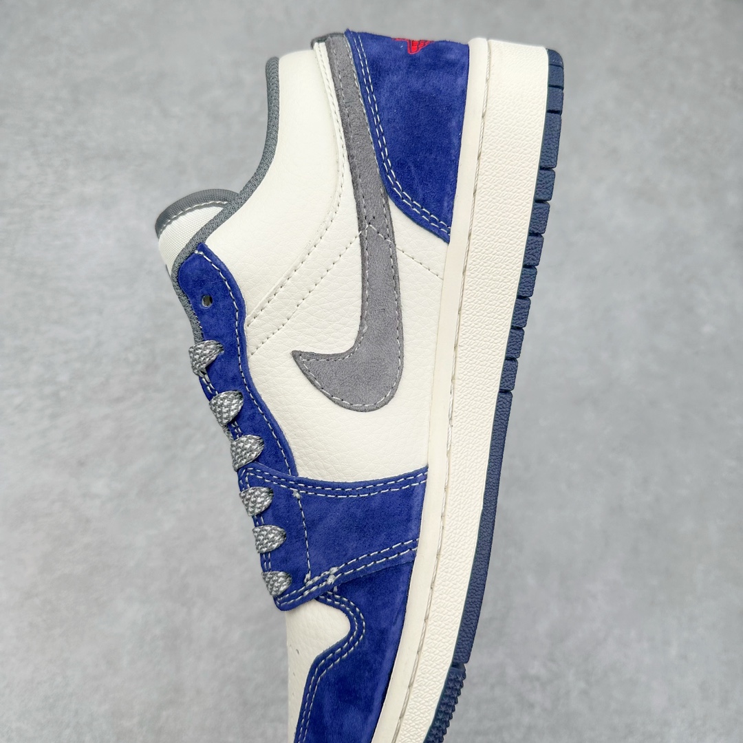 图片[7]-Air Jordan AJ1 Low 低帮系列定制配色WG8850-013 原厂内置气垫魔块 A模大底 头层小牛皮 鞋舌AJ原厂专用牛津布+AJ专用反口珍珠布+原厂无杂质高弹内里海棉+特殊封边弹力鞋带 尺码：36 36.5 37.5 38 38.5 39 40 40.5 41 42 42.5 43 44 44.5 45 46-选品中心