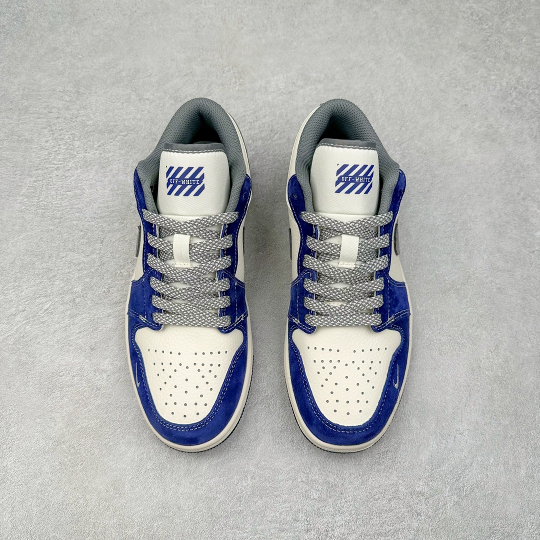 图片[2]-Air Jordan AJ1 Low 低帮系列定制配色WG8850-013 原厂内置气垫魔块 A模大底 头层小牛皮 鞋舌AJ原厂专用牛津布+AJ专用反口珍珠布+原厂无杂质高弹内里海棉+特殊封边弹力鞋带 尺码：36 36.5 37.5 38 38.5 39 40 40.5 41 42 42.5 43 44 44.5 45 46-选品中心