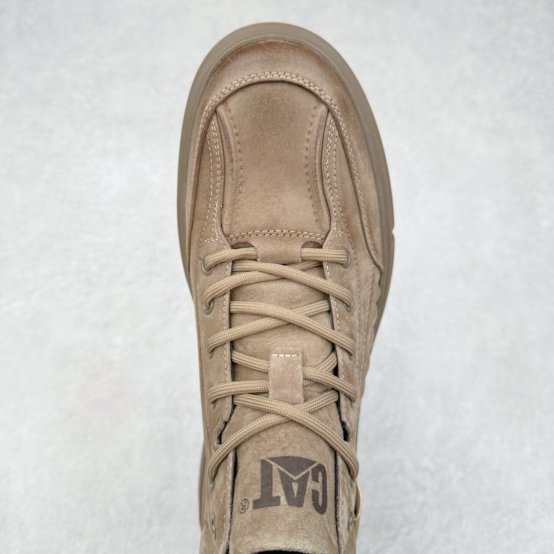 图片[4]-＃特价福利 CAT卡特 硬汉推土机品牌经典百搭户外中帮休闲大黄靴系列 广东大厂品质 官网常年主打款 时尚潮流搭配 面料釆用意大利进口磨砂牛皮 全鞋真牛皮材料 大底到五金都是代工厂原材料制作 好货不杀猪 首单质量严格把控 全套官网统一包装 今年冬季防寒户外专用 日常随意搭配 型男必备 尺码：39-44 (偏大一码)-选品中心