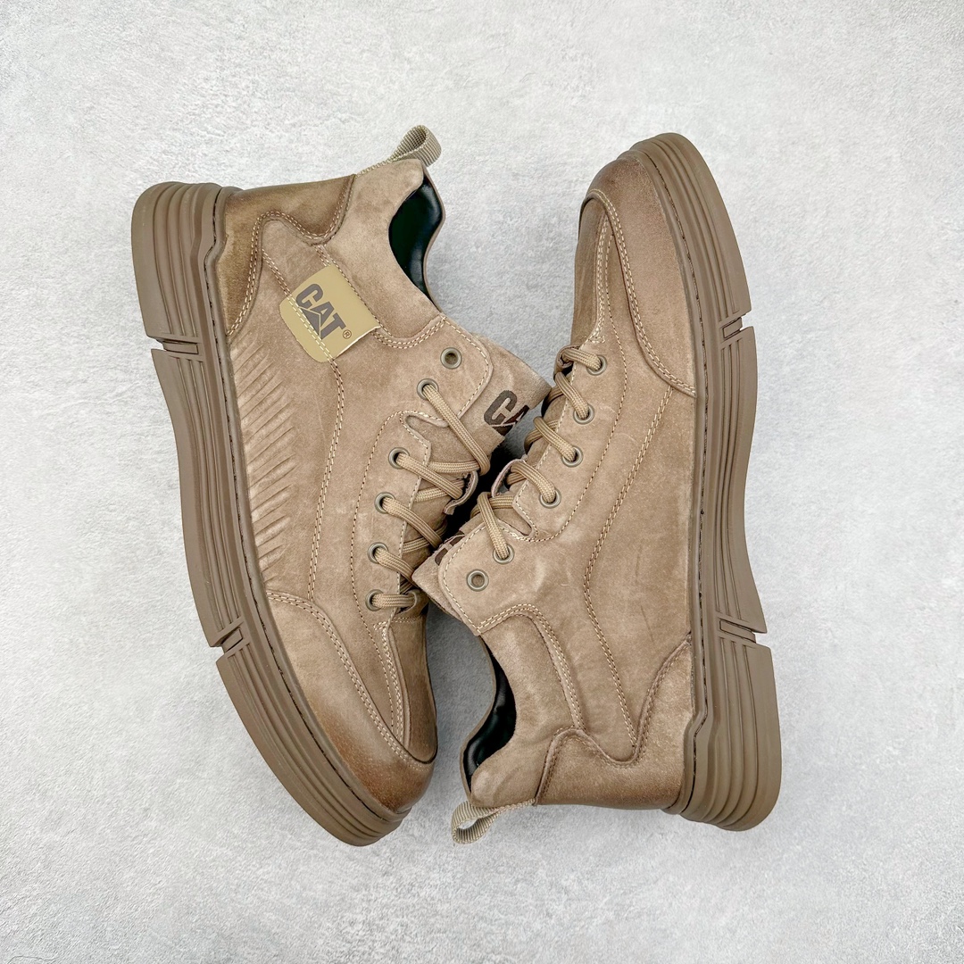 图片[3]-＃特价福利 CAT卡特 硬汉推土机品牌经典百搭户外中帮休闲大黄靴系列 广东大厂品质 官网常年主打款 时尚潮流搭配 面料釆用意大利进口磨砂牛皮 全鞋真牛皮材料 大底到五金都是代工厂原材料制作 好货不杀猪 首单质量严格把控 全套官网统一包装 今年冬季防寒户外专用 日常随意搭配 型男必备 尺码：39-44 (偏大一码)-选品中心
