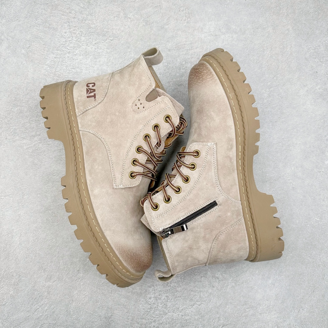 图片[3]-＃特价福利 CAT卡特 户外中帮休闲马丁靴系列 广东大厂品质 全新工艺升级 侧拉链 全鞋真牛皮材料 大底到五金都是代工厂原材料制作 同原版固特异永不开胶工艺 好货不杀猪 首单质量严格把控 全网独家首发 品质毋庸置疑 全套官网统一包装 今年冬季防寒户外专用 日常随意搭配 尺码： 39 40 41 42 43 44（ 皮鞋码）-选品中心