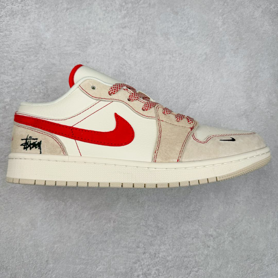 TS x Air Jordan AJ1 Low 倒钩低帮联名定制配色 SJ9950-040 原厂内置气垫魔块 A模大底 头层小牛皮 鞋舌AJ原厂专用牛津布+AJ专用反口珍珠布+原厂无杂质高弹内里海棉+特殊封边弹力鞋带 尺码:36 36.5 37.5 38 38.5 39 40 40.5 41 42 42.5 43 44 44.5 45 46 47.5-选品中心