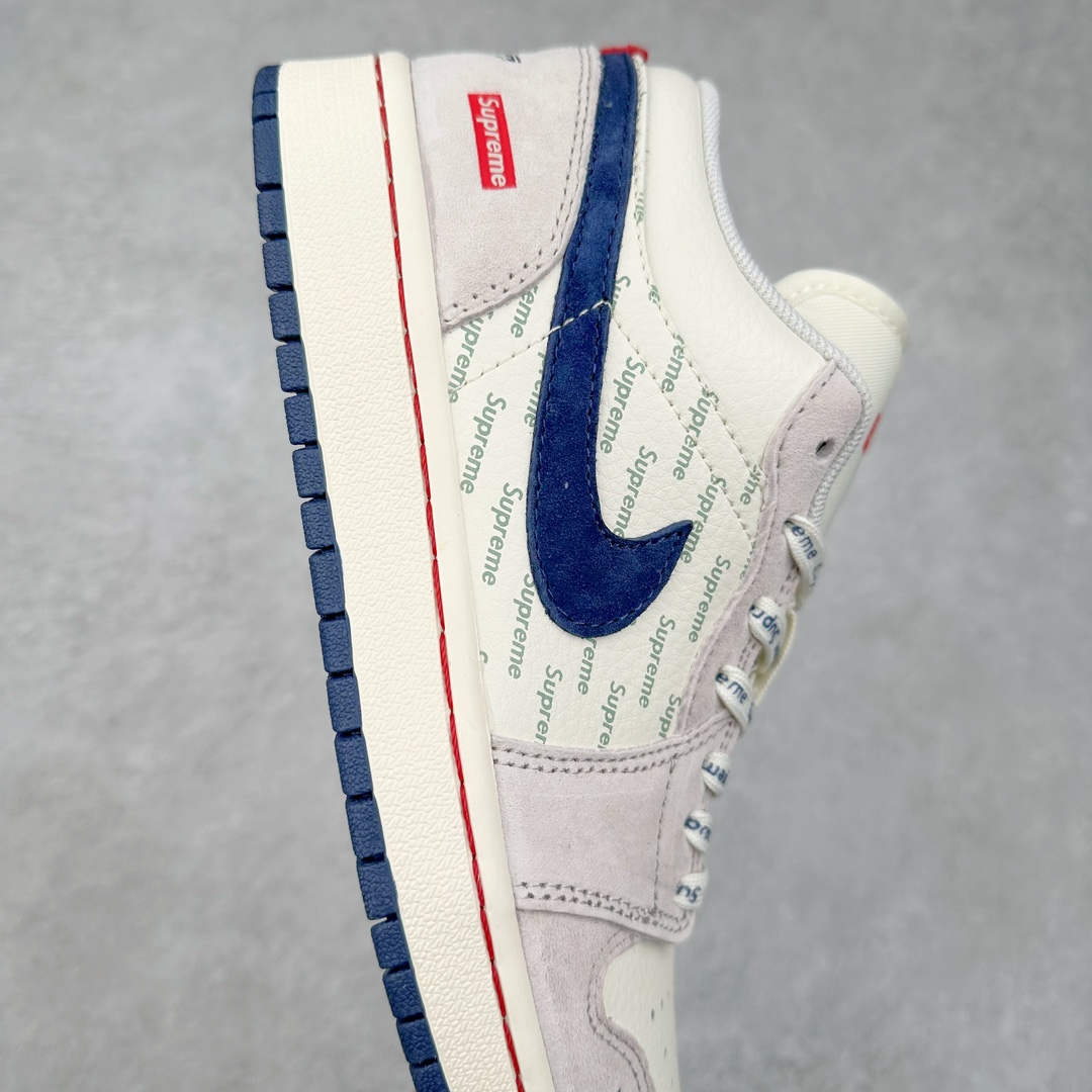 图片[6]-TS x Air Jordan AJ1 Low 倒钩低帮联名定制配色 LJ6688-009 原厂内置气垫魔块 A模大底 头层小牛皮 鞋舌AJ原厂专用牛津布+AJ专用反口珍珠布+原厂无杂质高弹内里海棉+特殊封边弹力鞋带 尺码：36 36.5 37.5 38 38.5 39 40 40.5 41 42 42.5 43 44 44.5 45 46 47.5-选品中心