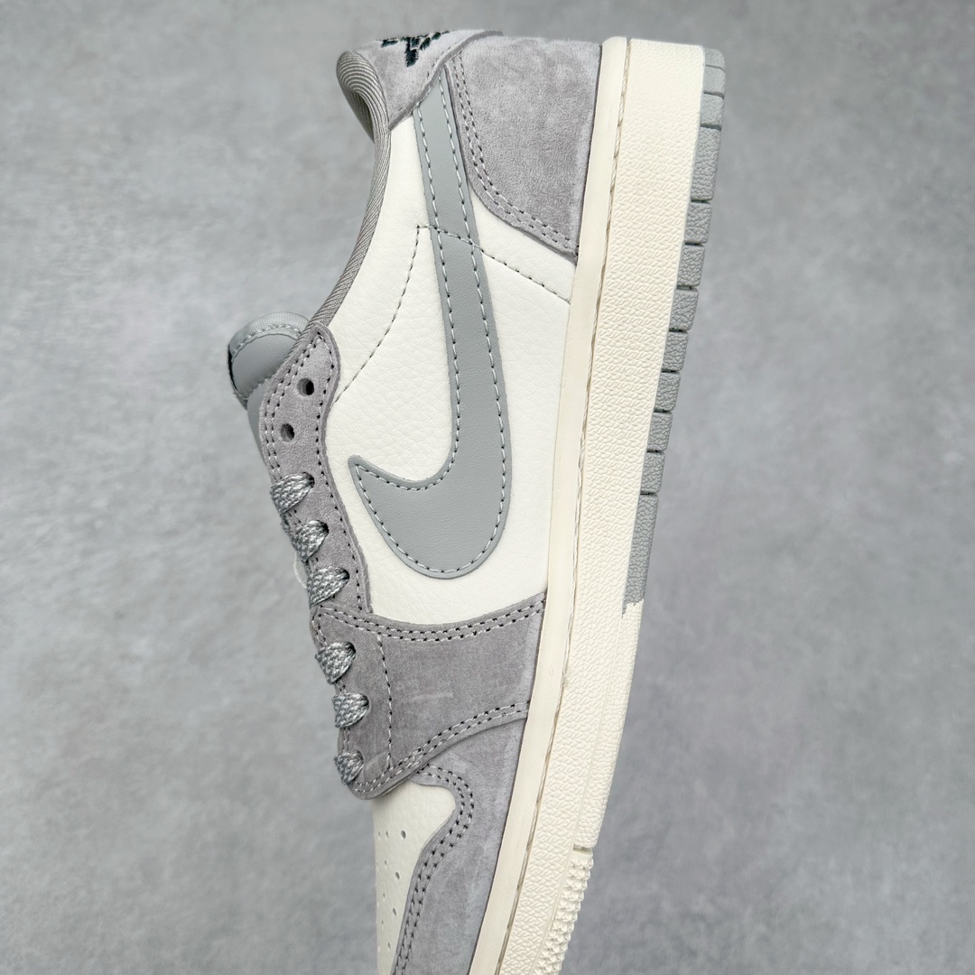 图片[7]-TS x Air Jordan AJ1 Low 倒钩低帮联名定制配色 SJ2068-132 原厂内置气垫魔块 A模大底 头层小牛皮 鞋舌AJ原厂专用牛津布+AJ专用反口珍珠布+原厂无杂质高弹内里海棉+特殊封边弹力鞋带 尺码：36 36.5 37.5 38 38.5 39 40 40.5 41 42 42.5 43 44 44.5 45 46 47.5-选品中心